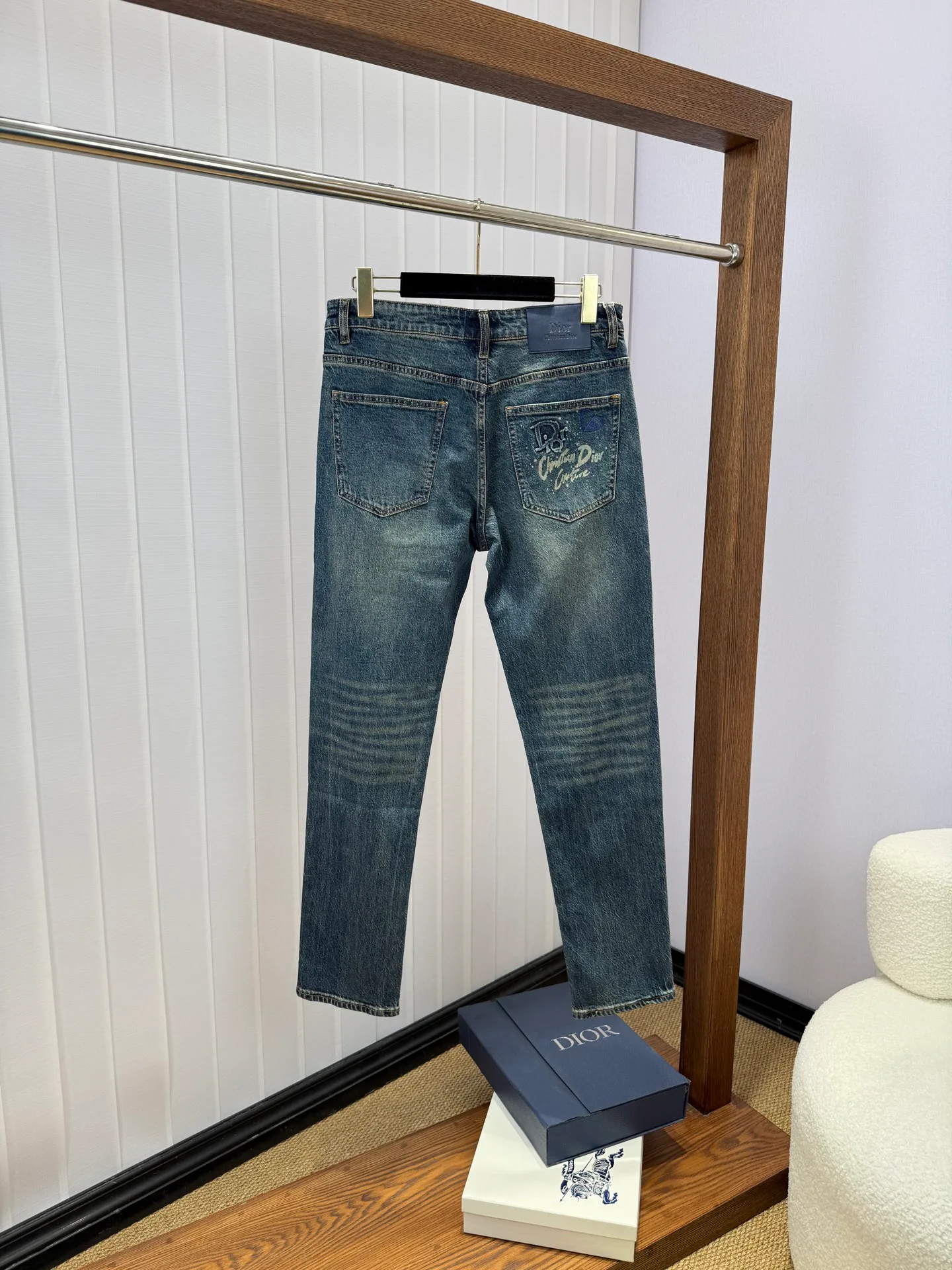 Джинсы Мужские Christian Dior 18029734