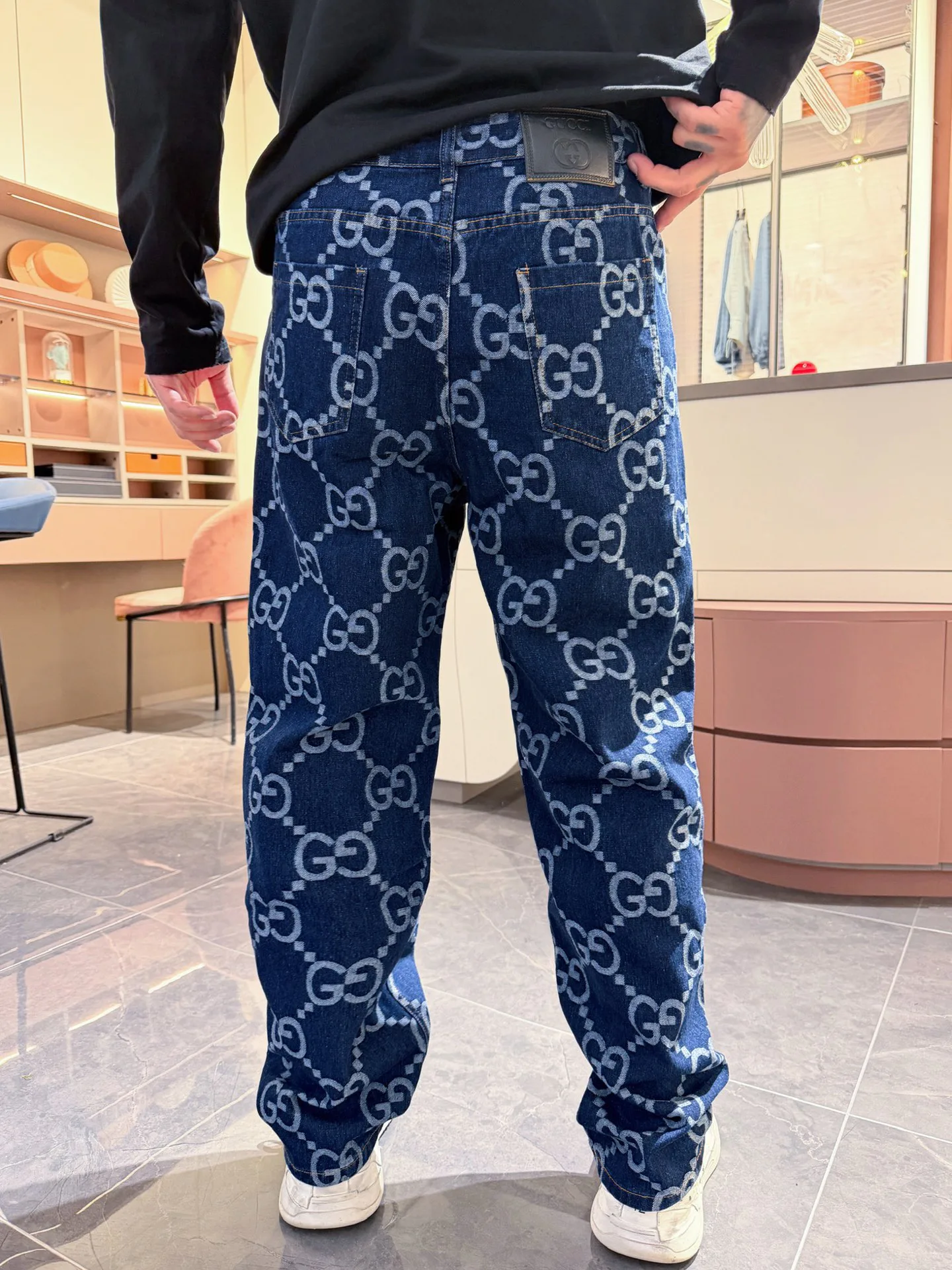 Джинсы Мужские Gucci 18596829