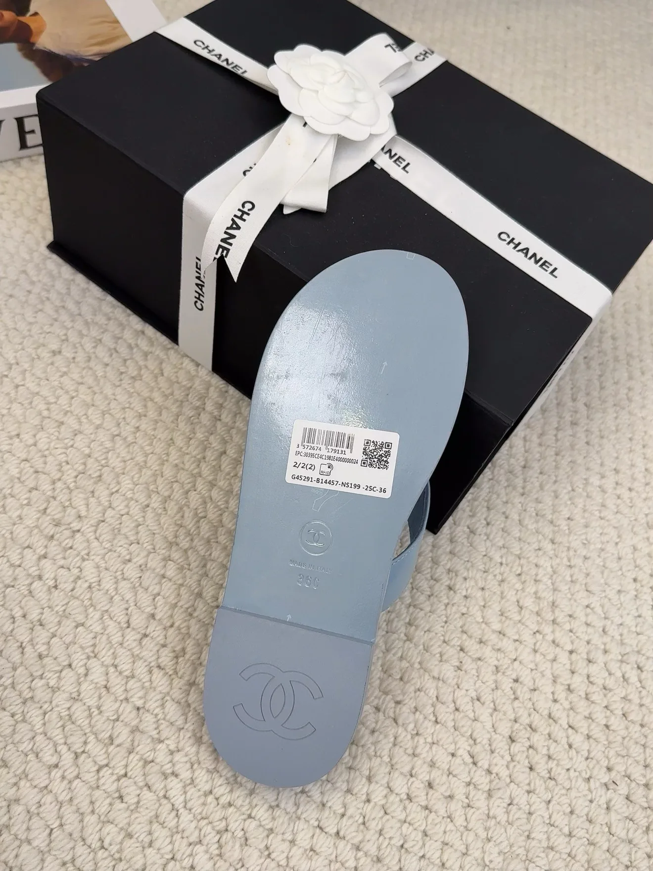 Шлепанцы Женские Chanel 25919