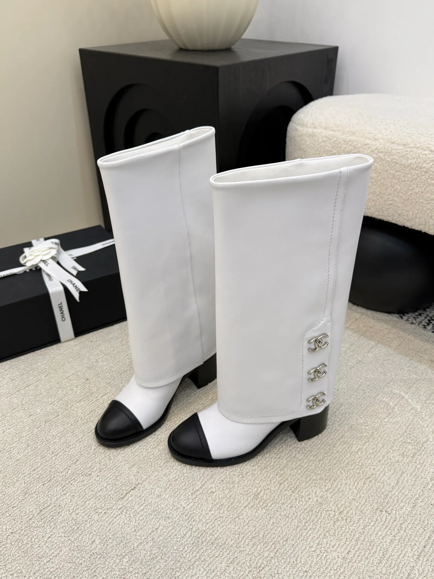 Сапоги Женские Chanel 1224461