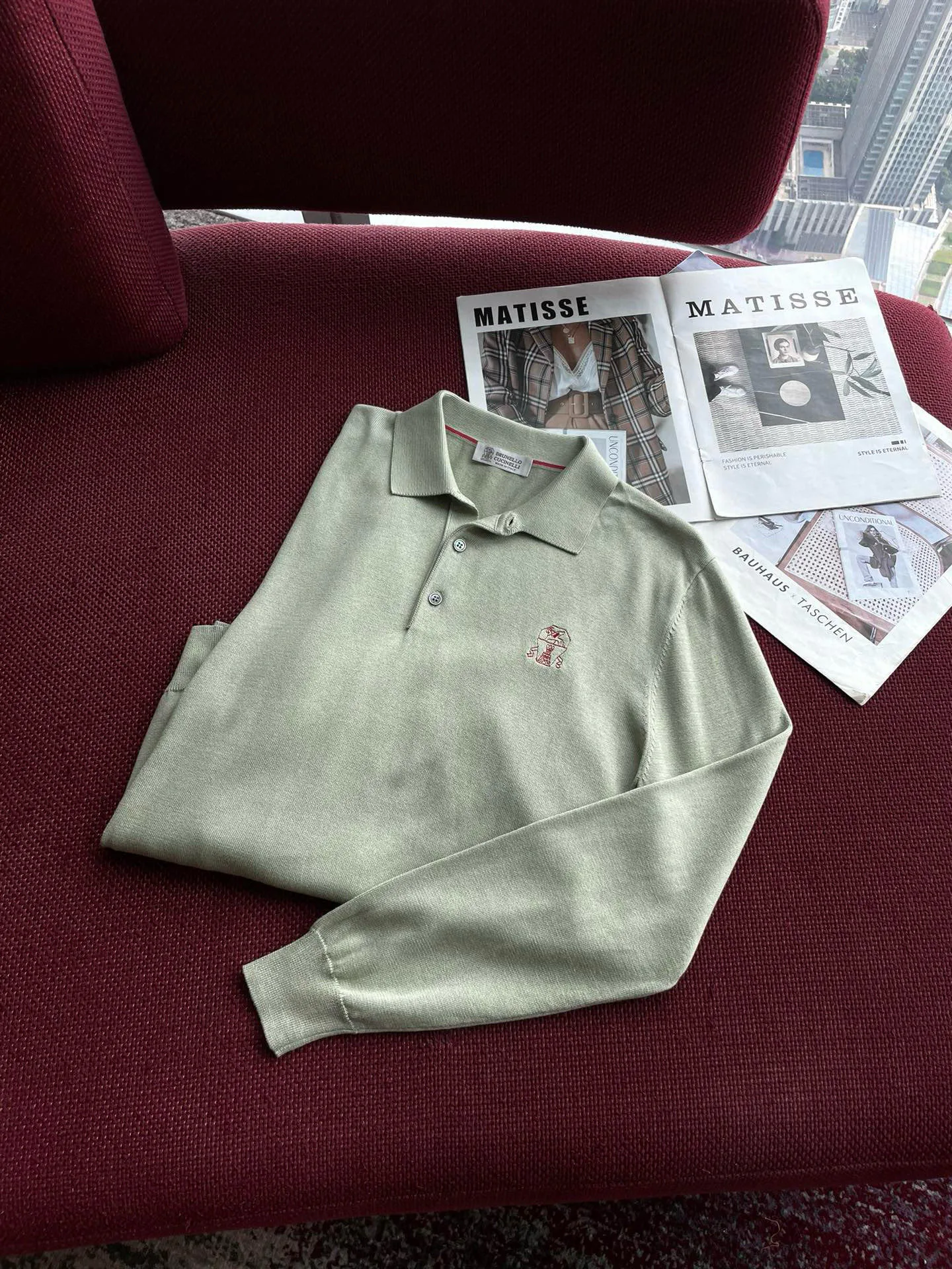 Лонгсливы Мужские Brunello Cucinelli 9990328