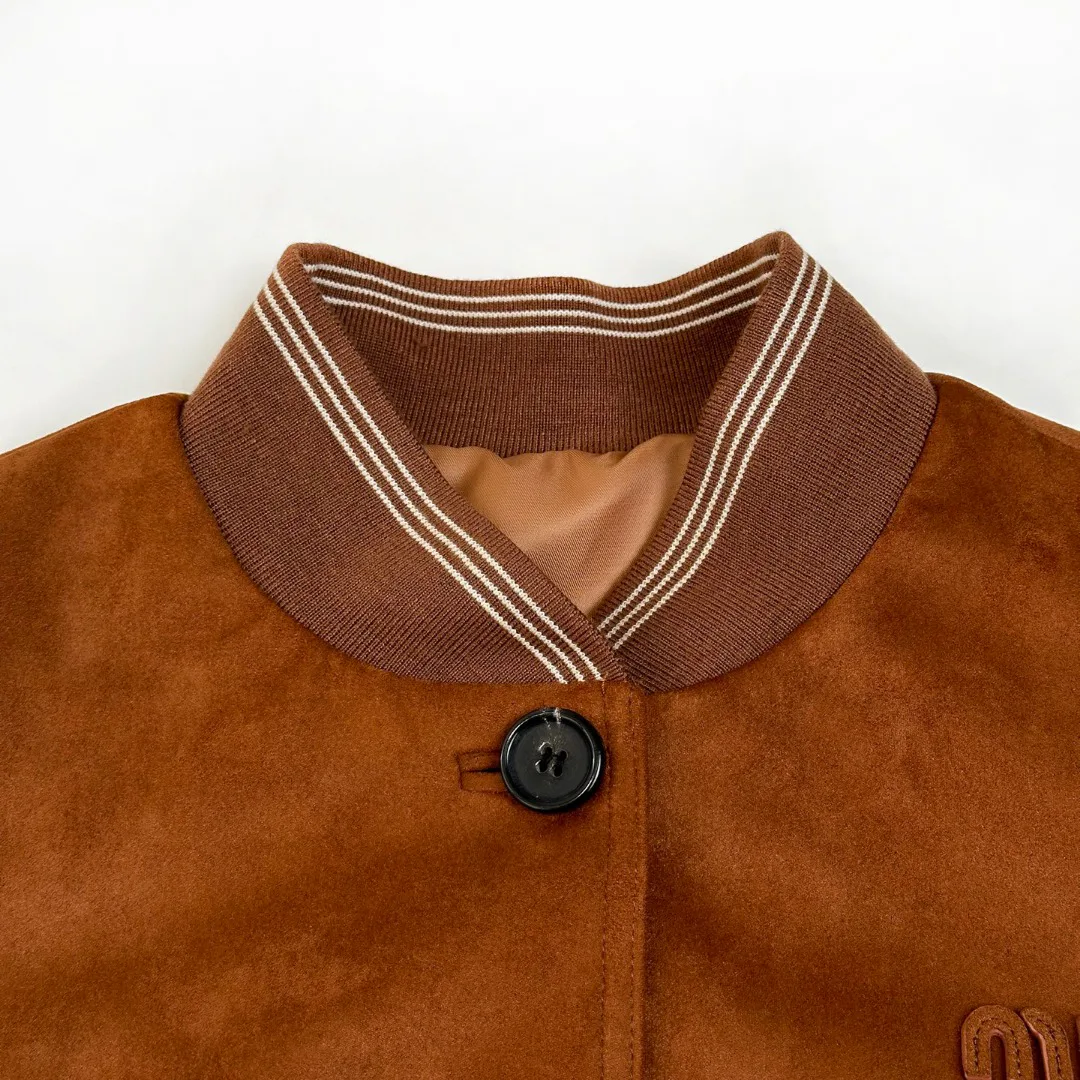 Кожаные Куртки И Дублёнки Женские Miu Miu 4581727