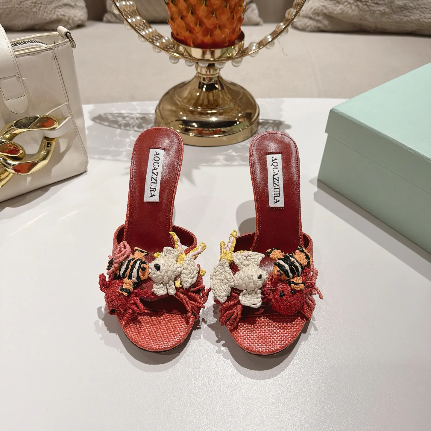 Босоножки Женские Aquazzura 17941104