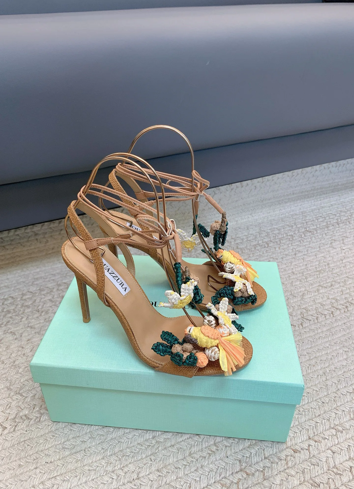 Босоножки Женские Aquazzura 19338282