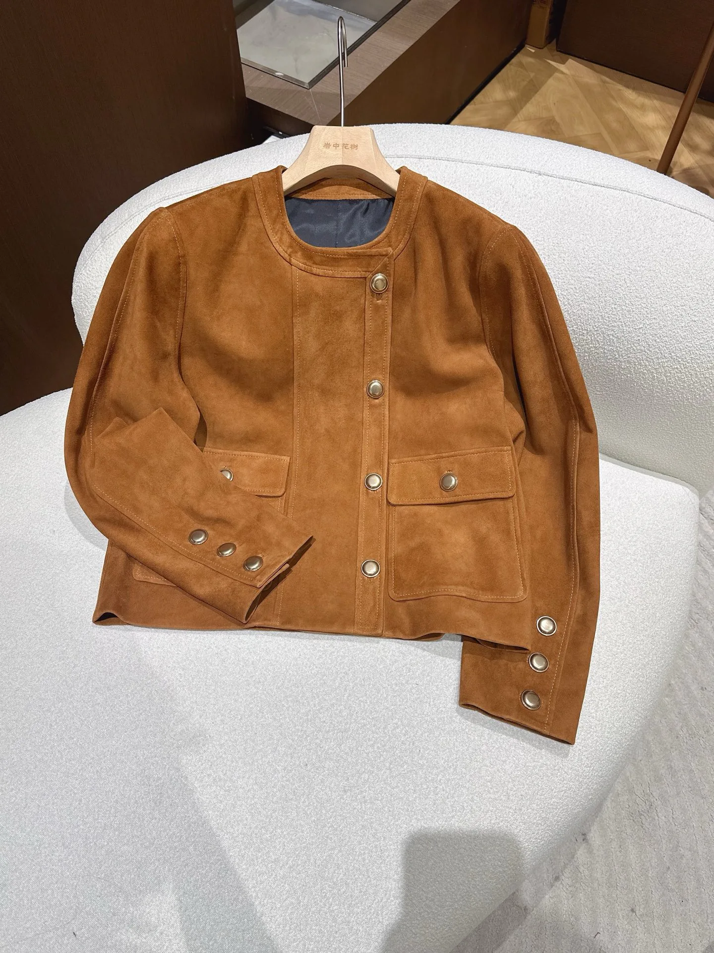 Кожаные Куртки И Дублёнки Женские Saint Laurent 18542722