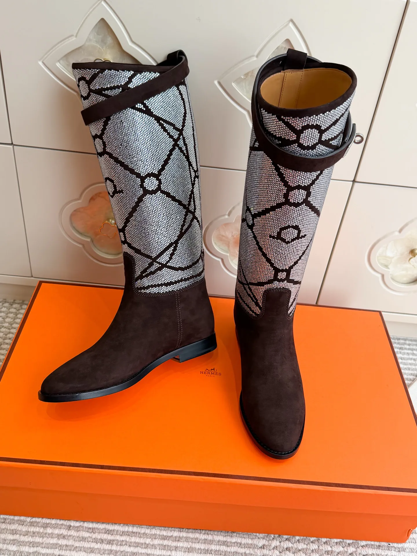 Сапоги Женские Hermes 18146273