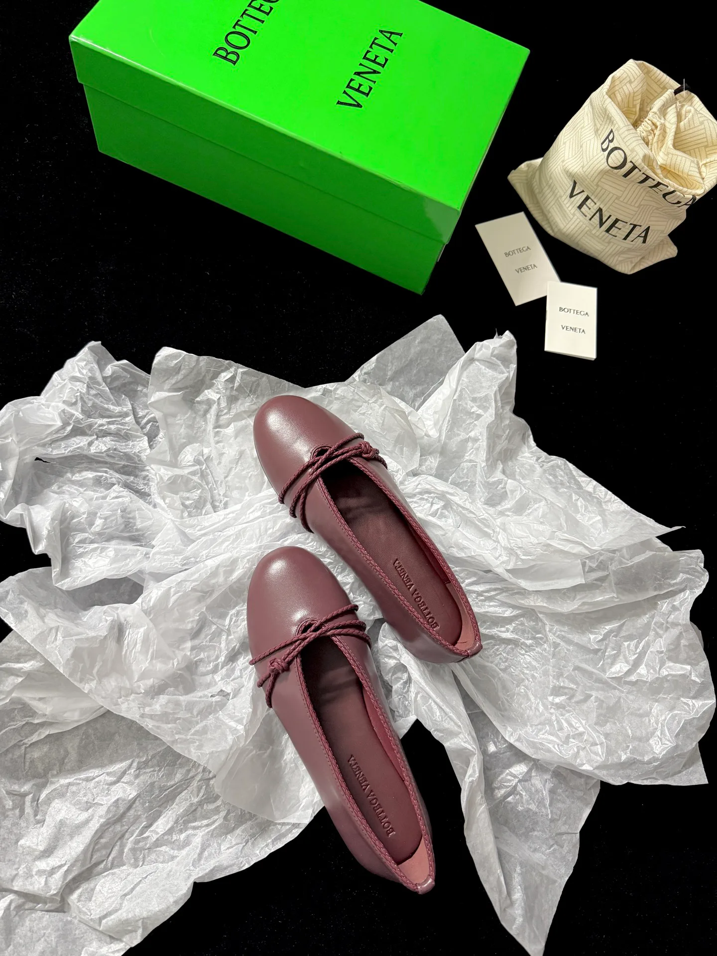 Балетки Женские Bottega Veneta 1587431