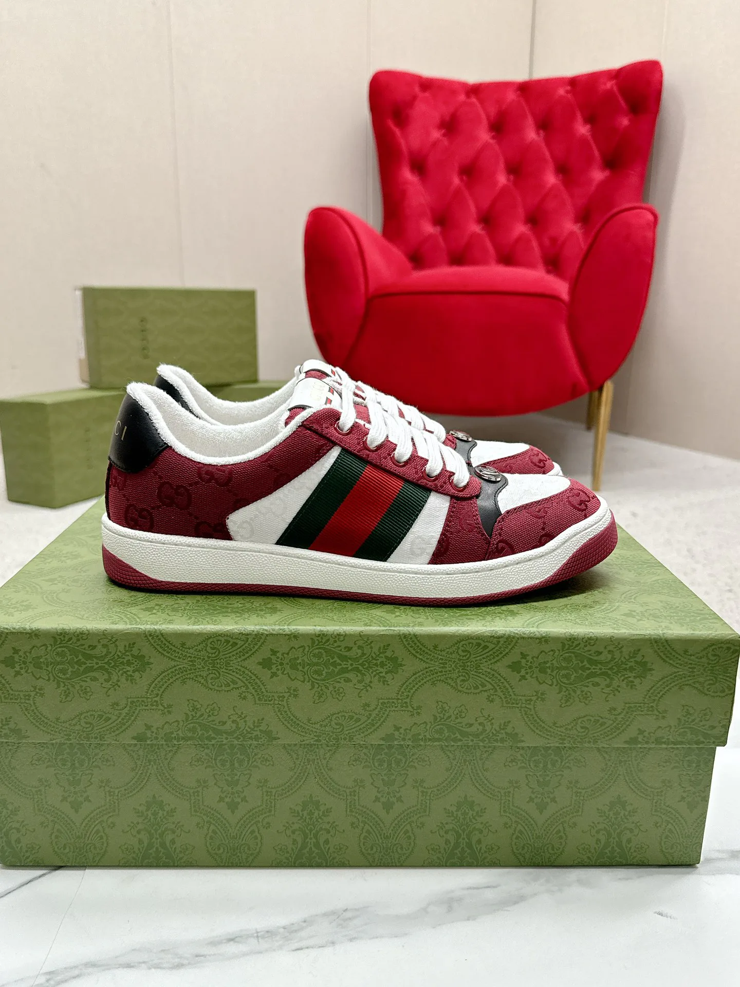 Кеды Женские Gucci 4784226