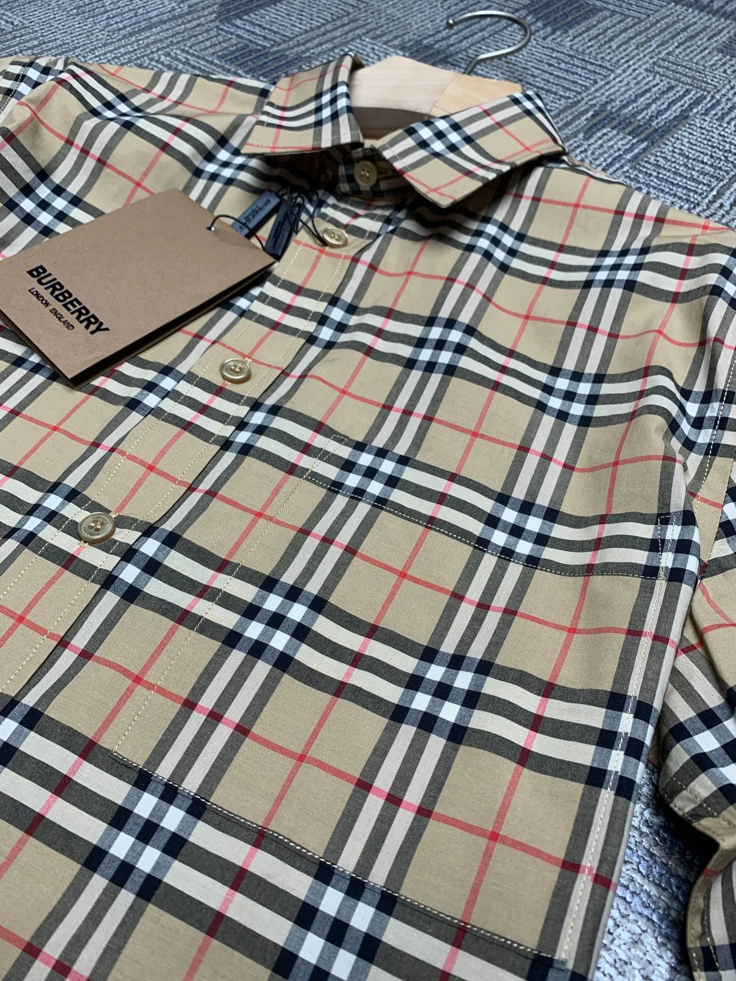 Рубашки Мужские Burberry 17967408
