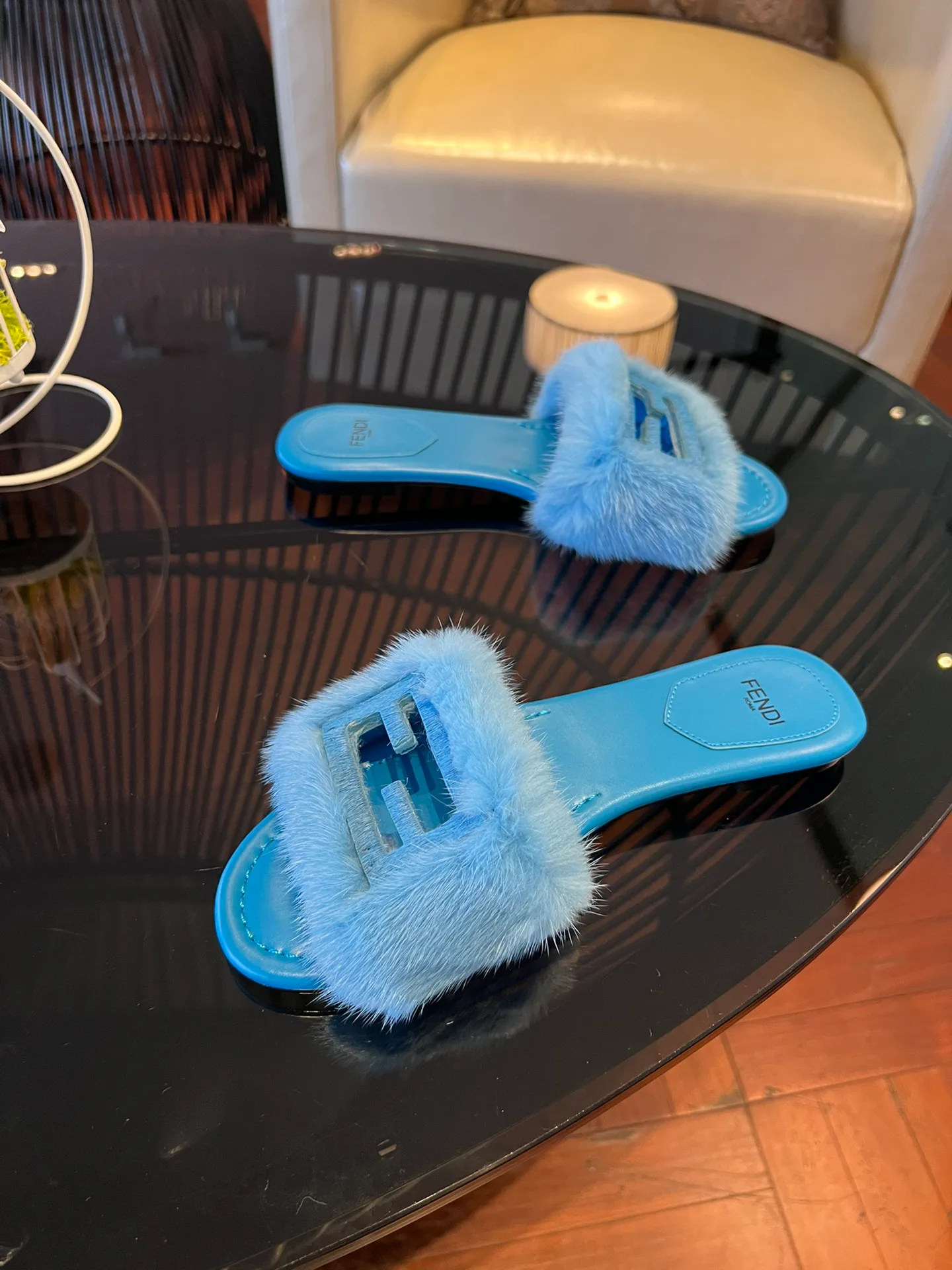 Шлепанцы Женские Fendi 10379