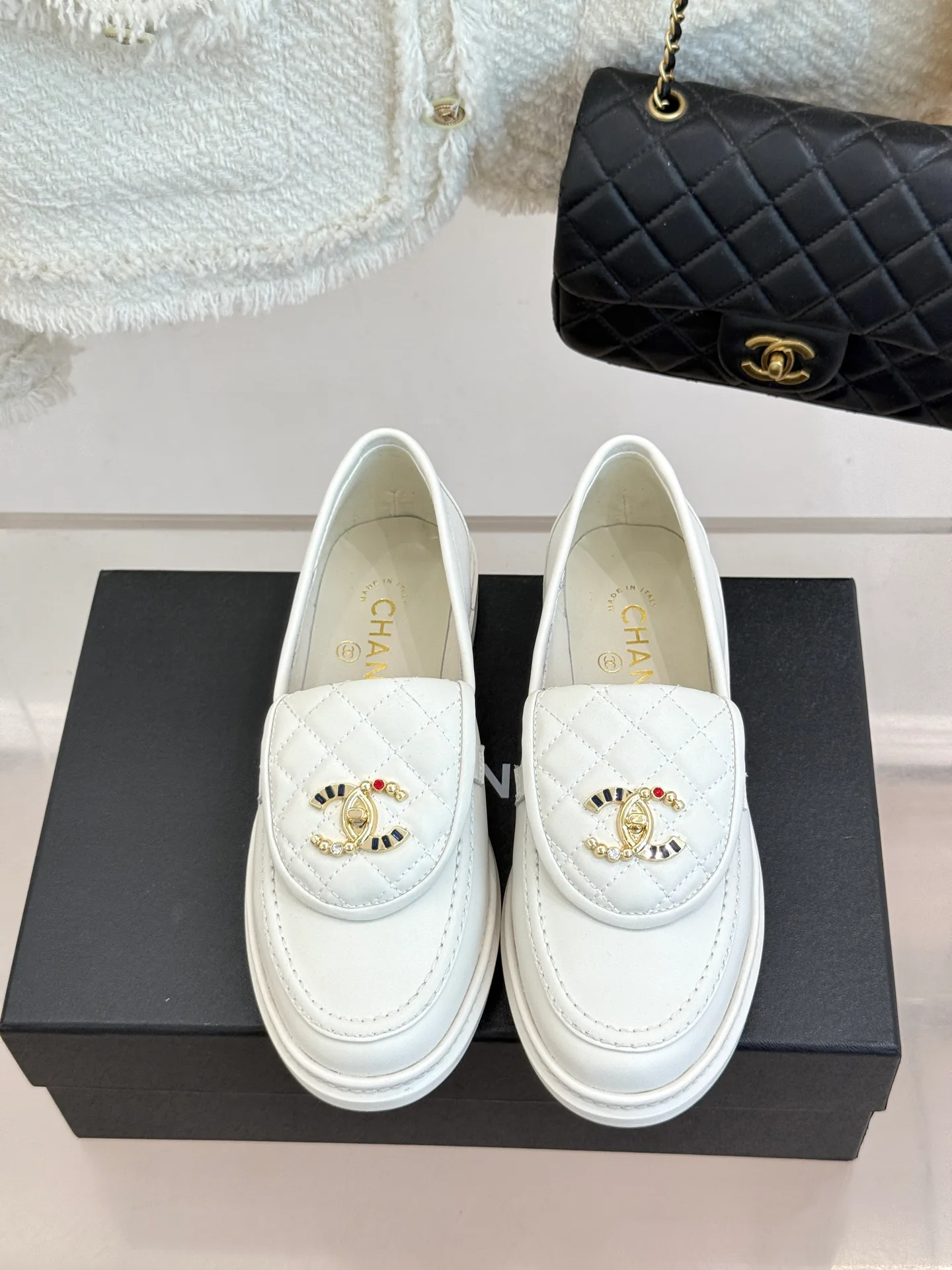 Лоферы И Мокасины Женские Chanel 17336062