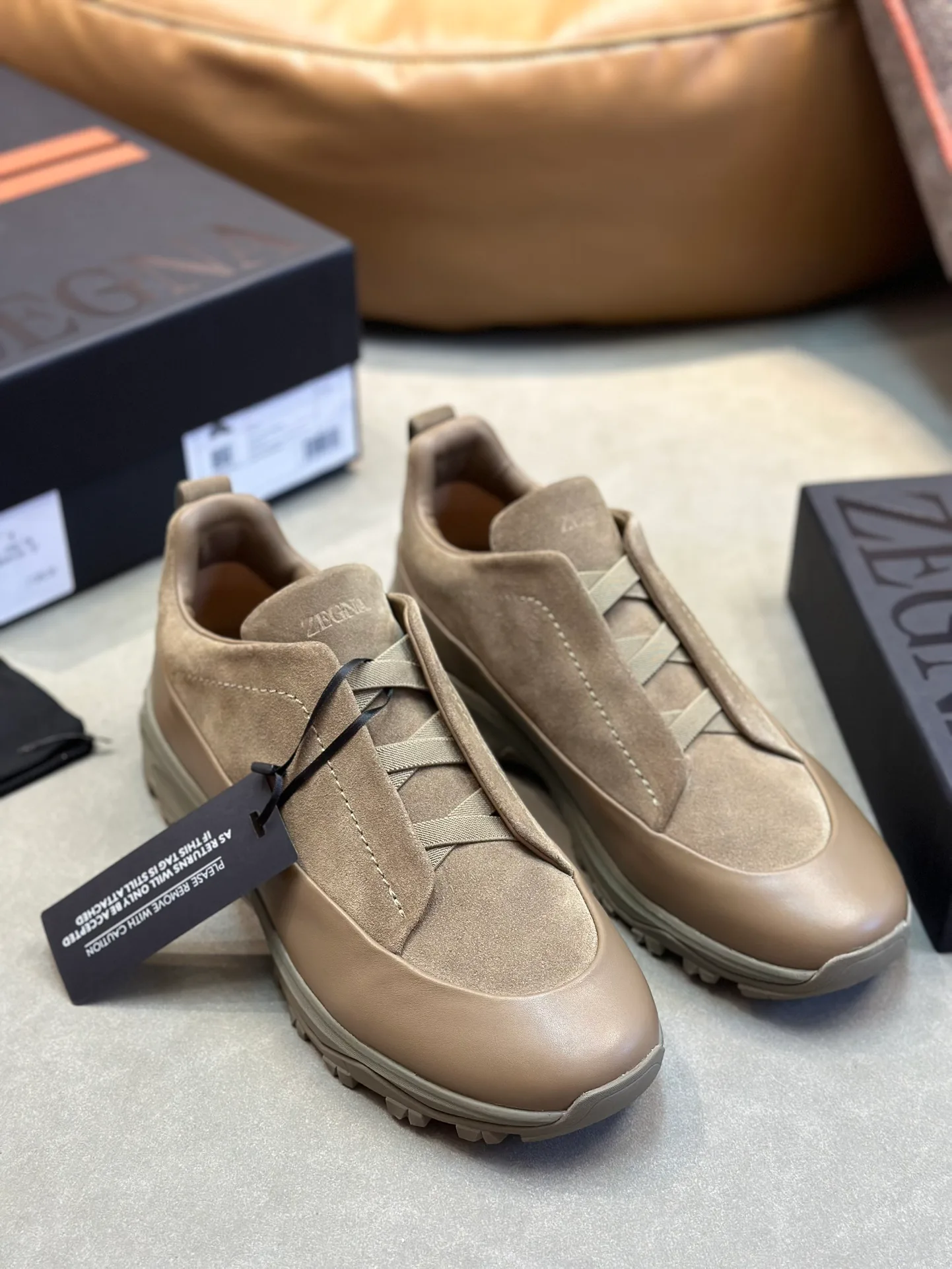 Кроссовки Мужские Zegna 18995601
