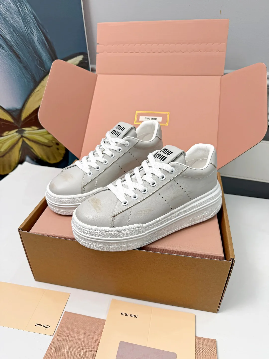 Кроссовки Женские Miu Miu 18367107