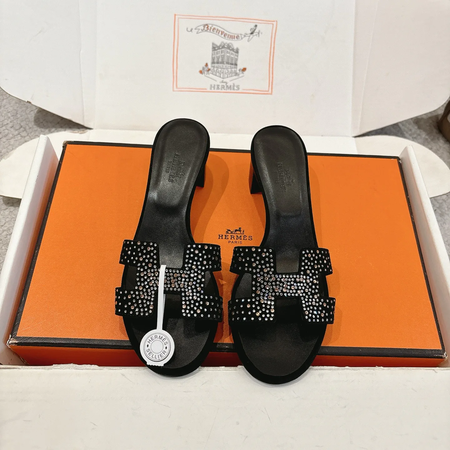 Шлепанцы Женские Hermes 11245946