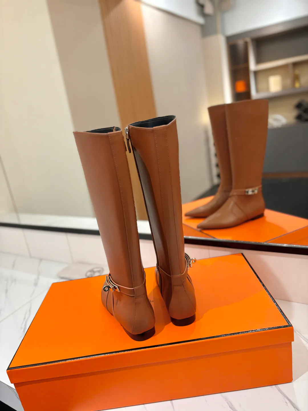 Сапоги Женские Hermes 17900399