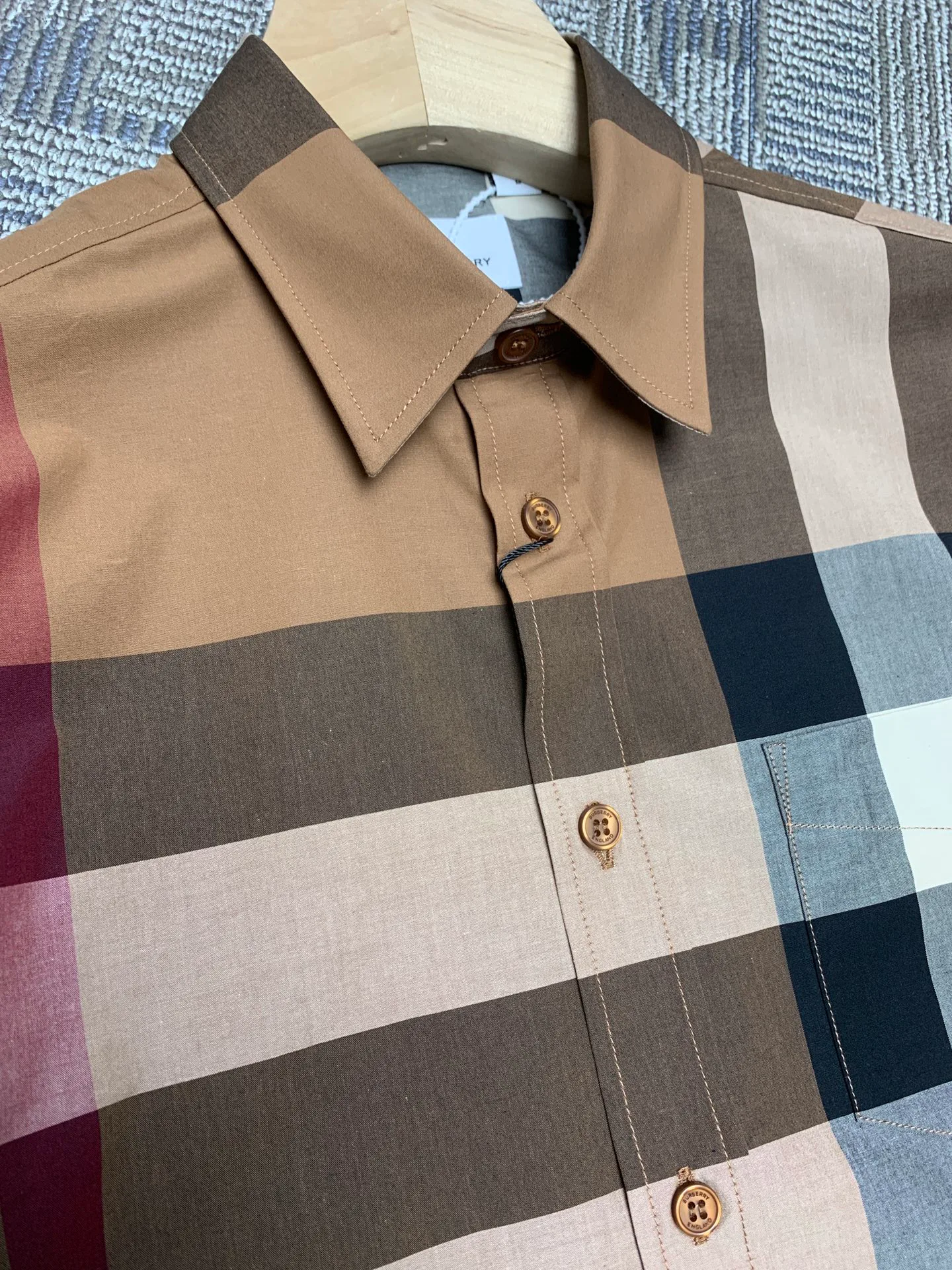 Рубашки Мужские Burberry 17967413
