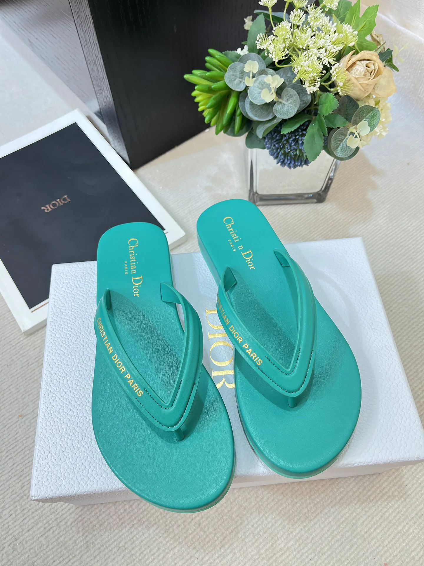 Шлепанцы Женские Christian Dior 8672