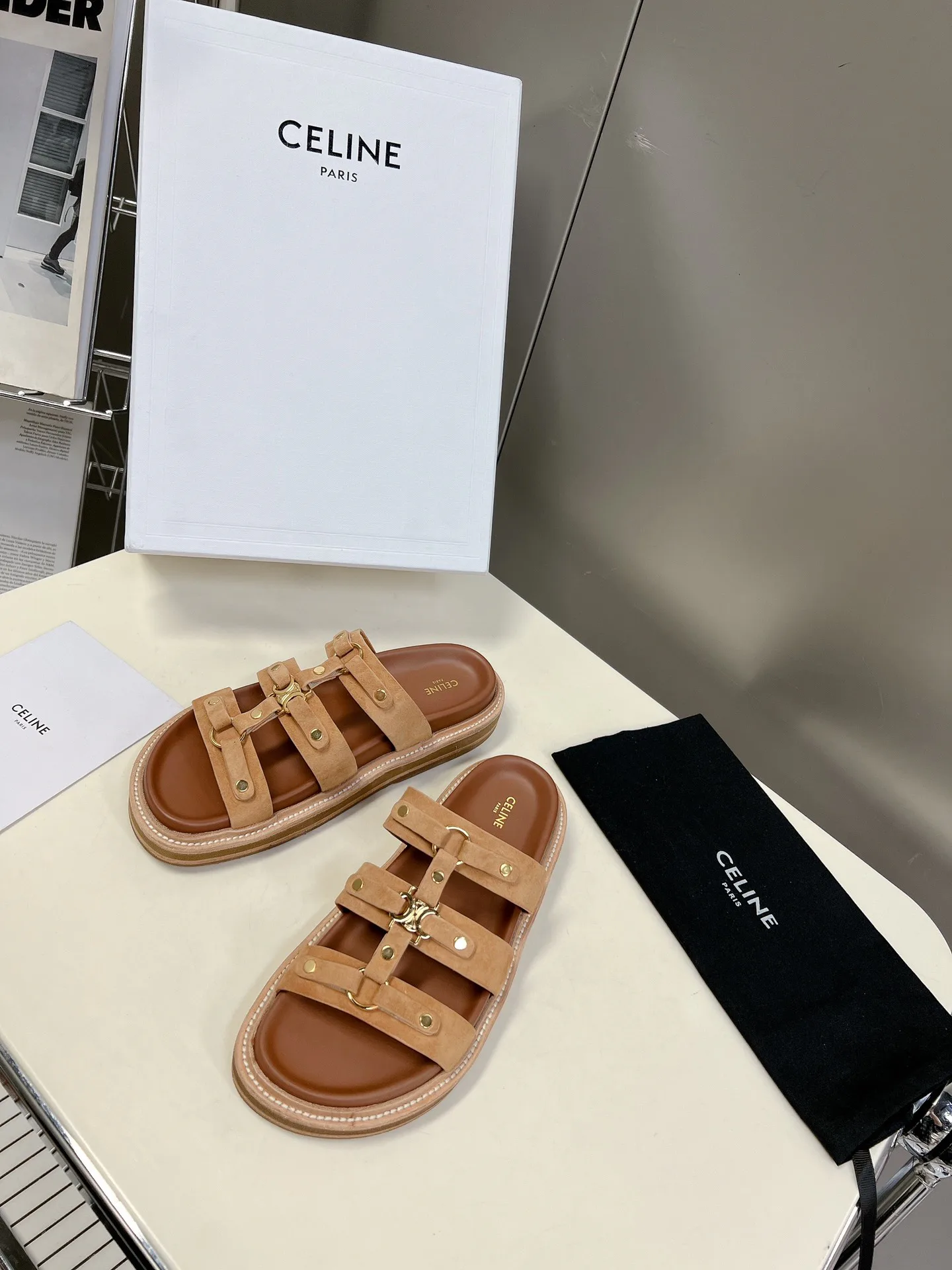 Босоножки Женские Celine 13581733