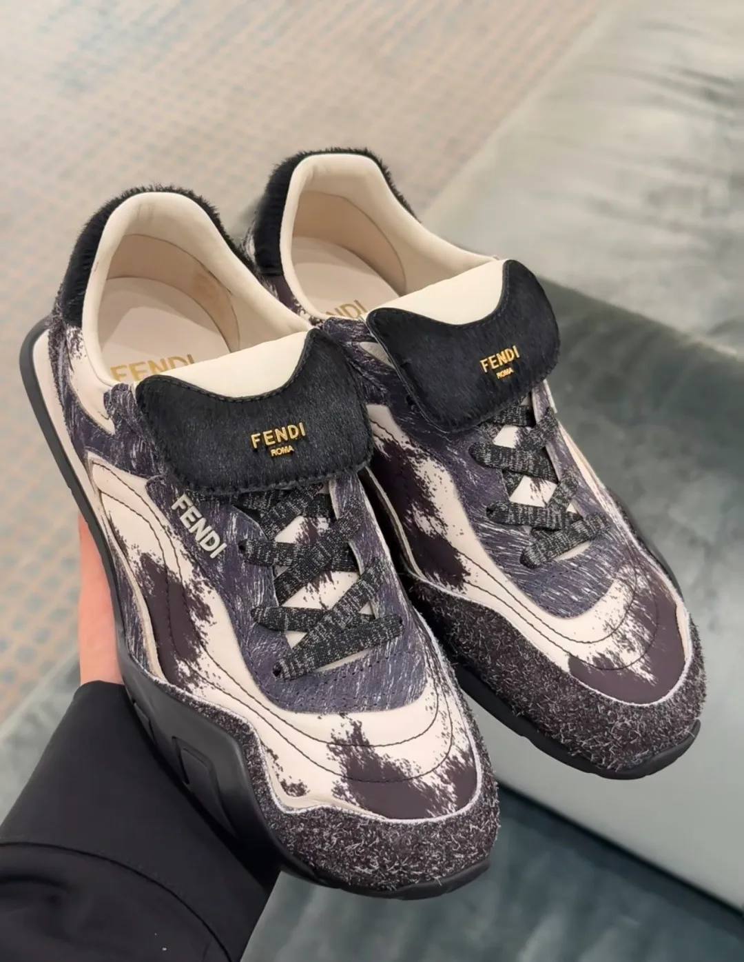 Кроссовки Женские Fendi 789646