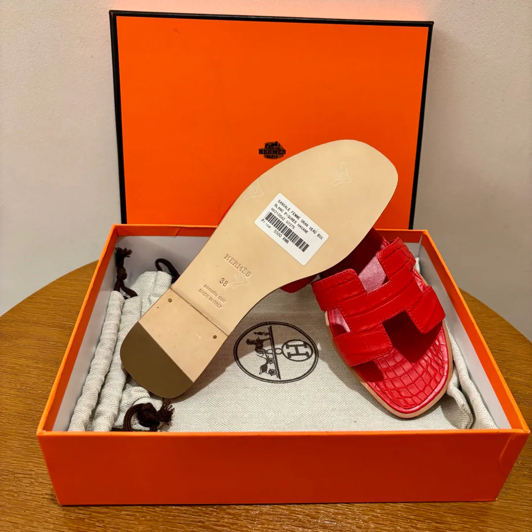 Шлепанцы Женские Hermes 4504022