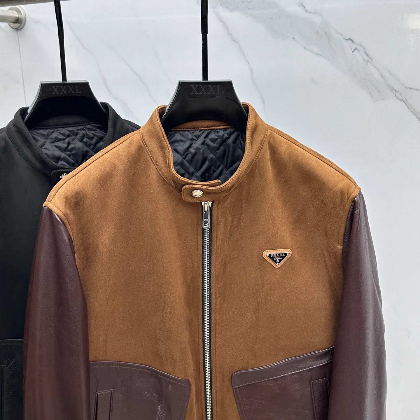 Кожаные Куртки И Дублёнки Мужские Prada 940681