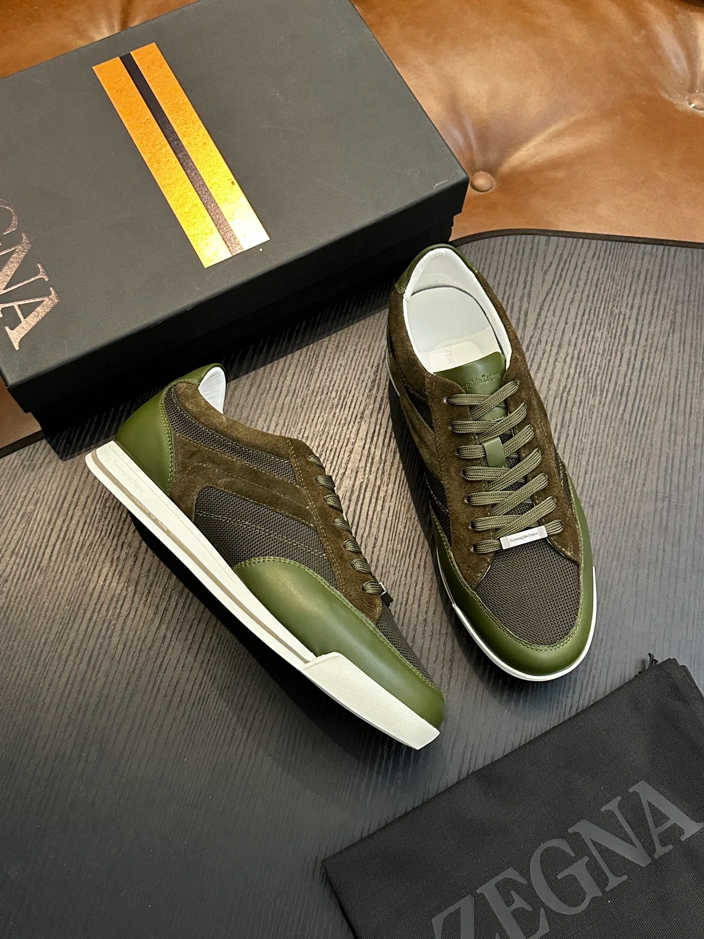 Кроссовки Мужские Zegna 19254895
