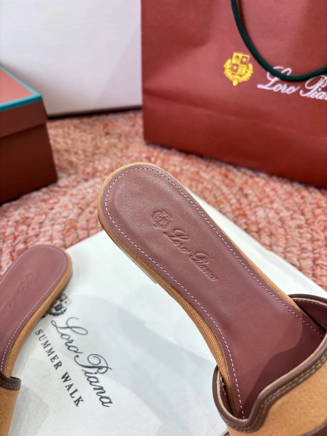 Шлепанцы Женские Loro Piana 11745826