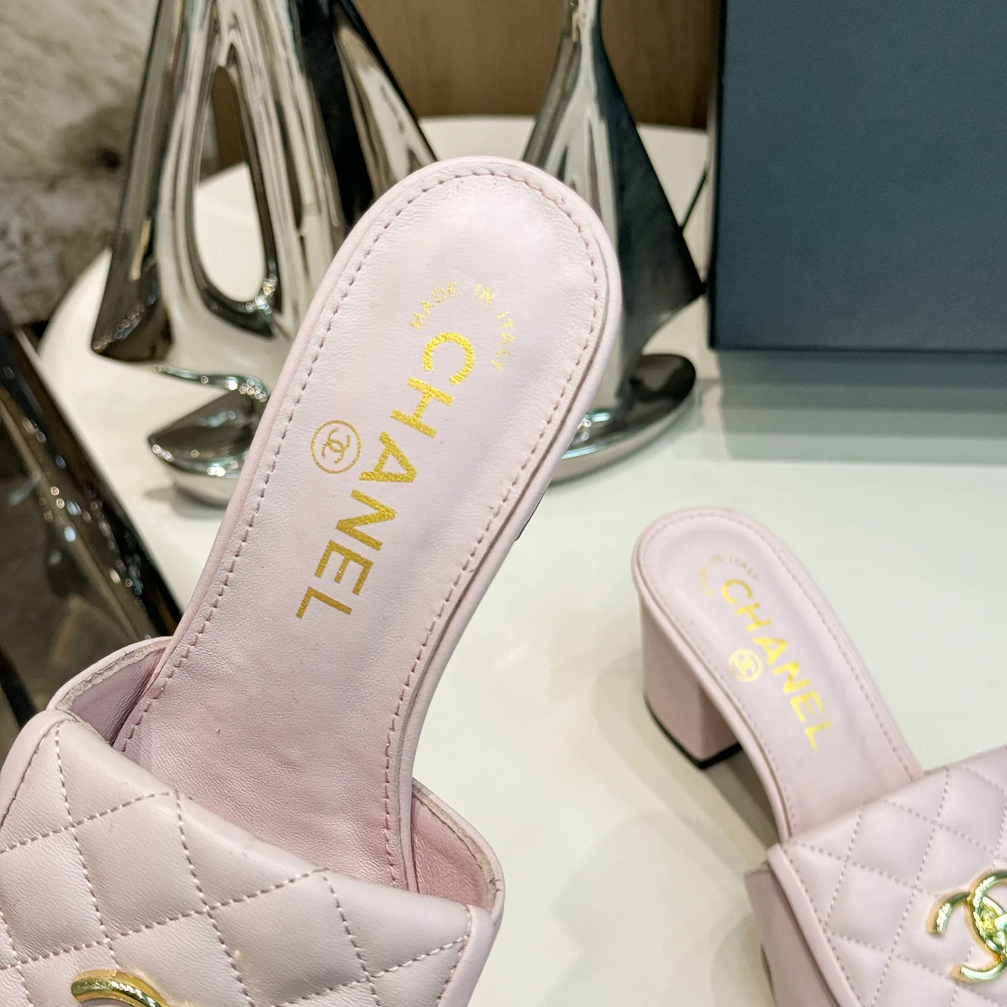 Босоножки Женские Chanel 17358