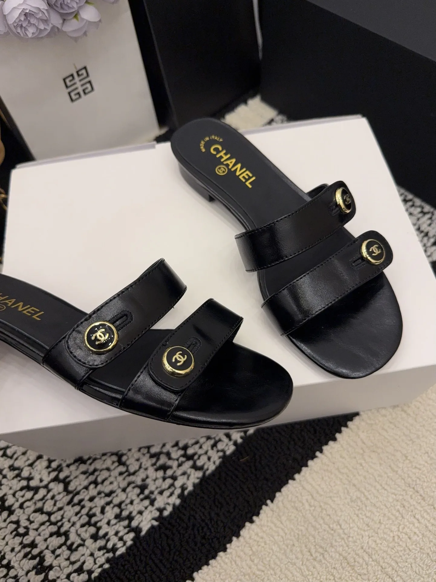 Шлепанцы Женские Chanel 403249