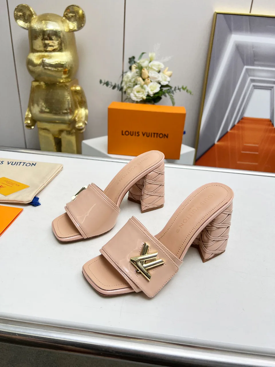 Босоножки Женские Louis Vuitton 9623630