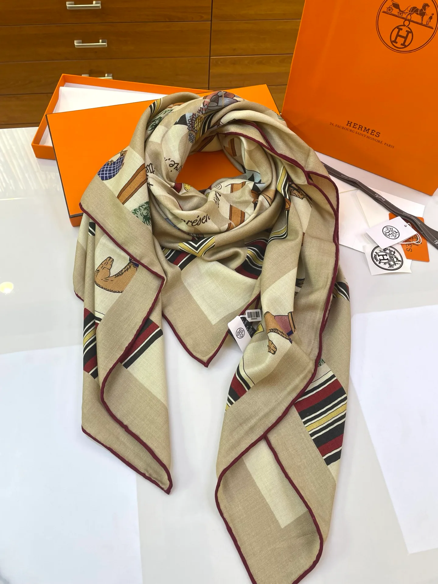 Шарфы Hermes 970938