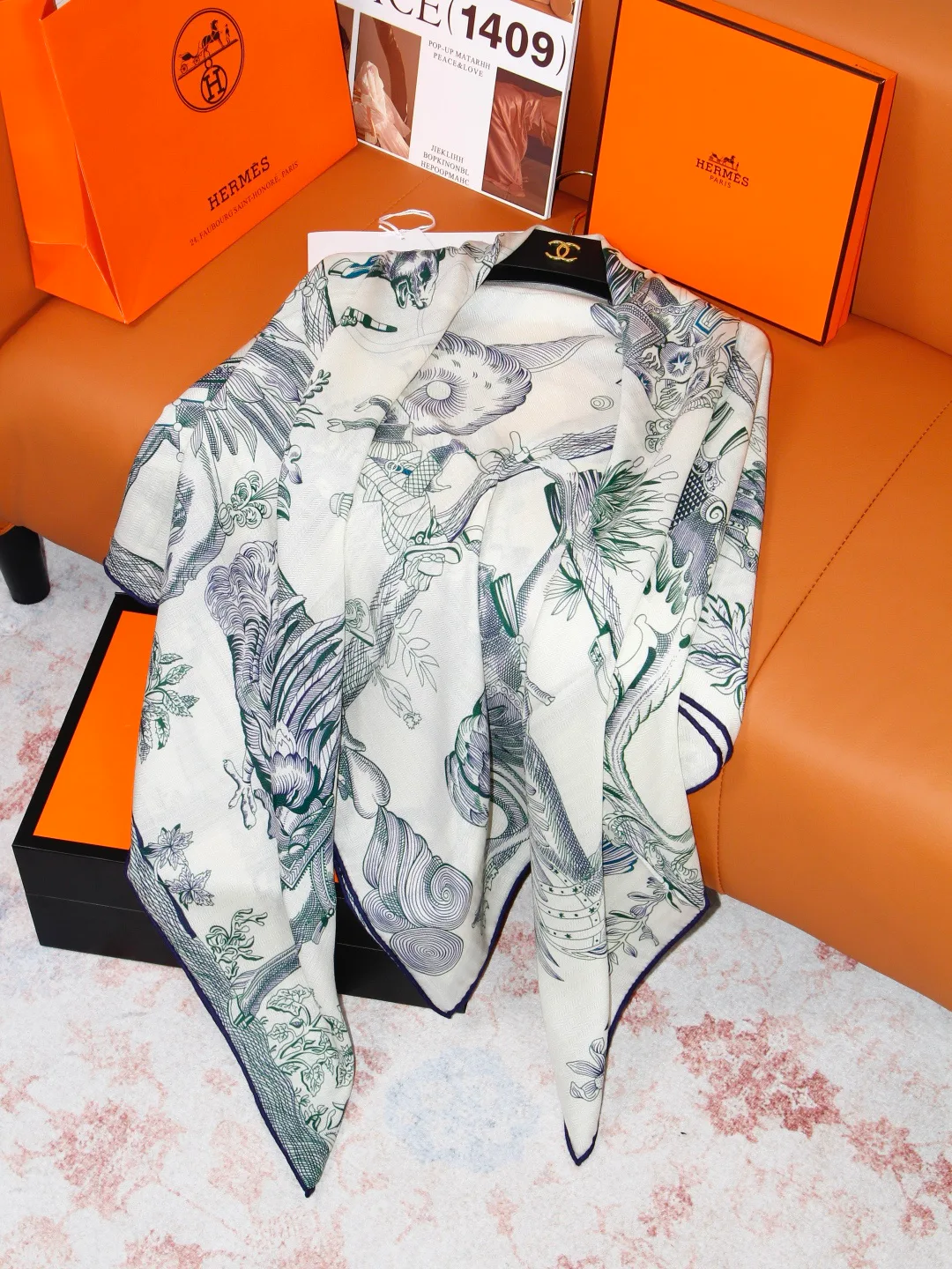 Платки Hermes 18574566
