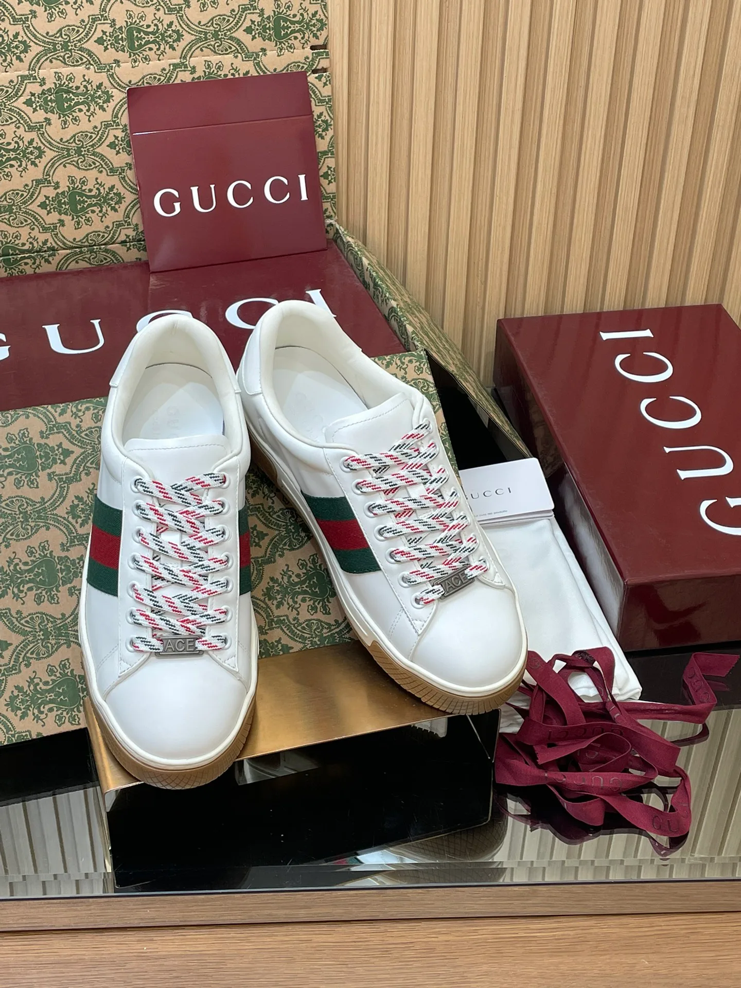 Кроссовки Мужские Gucci 3443596