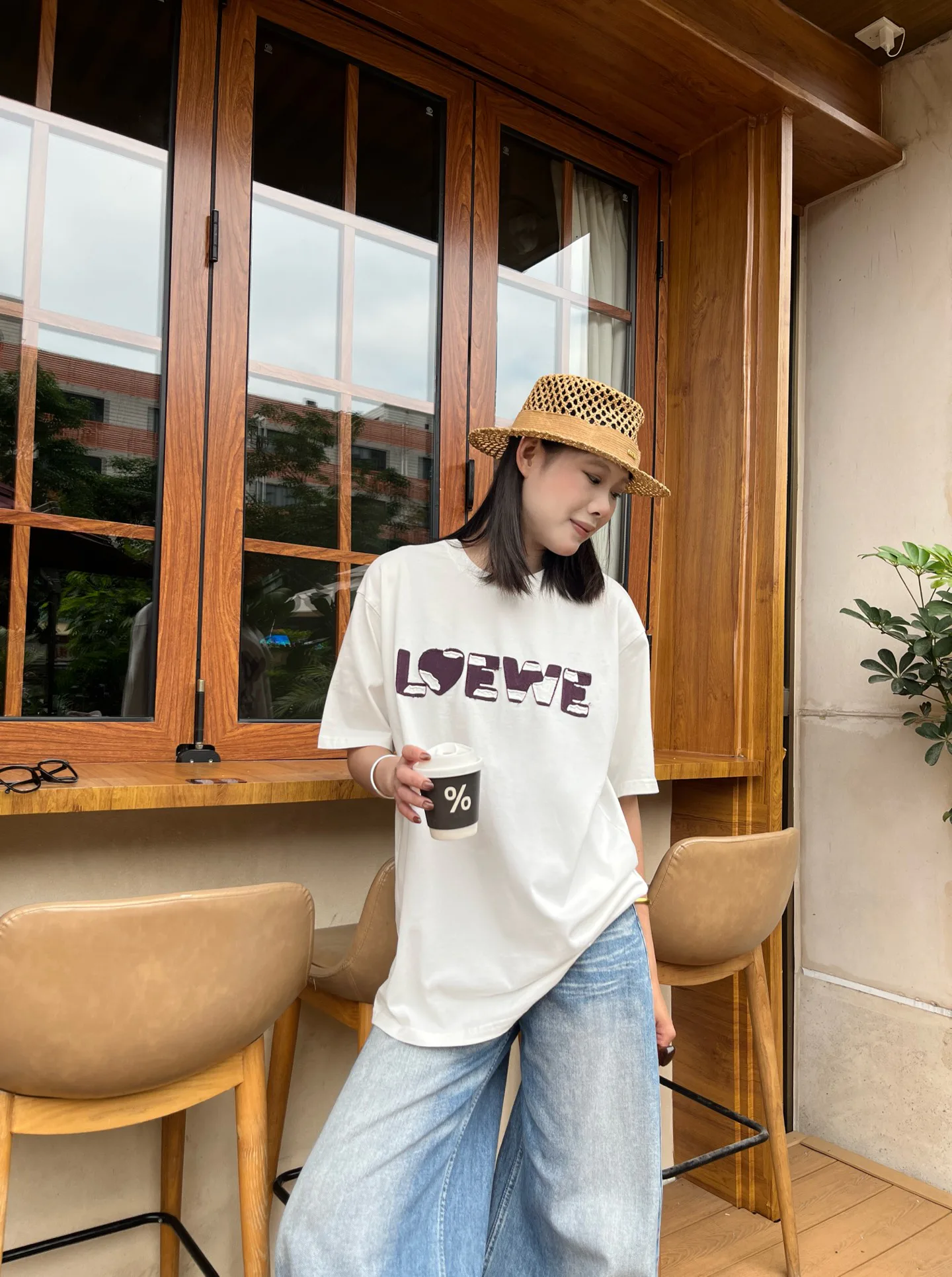 Футболки Женские Loewe 13405196