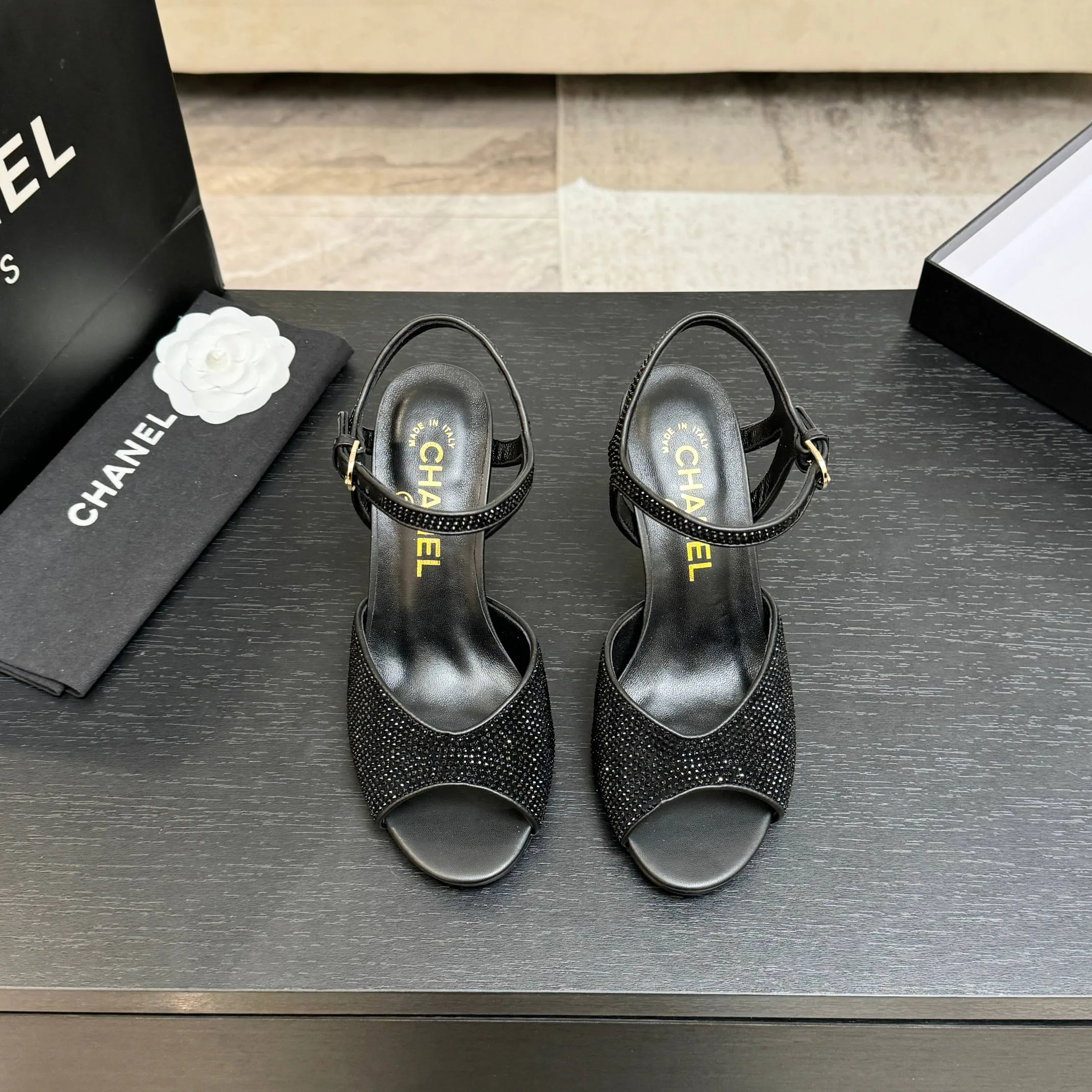 Босоножки Женские Chanel 1090989