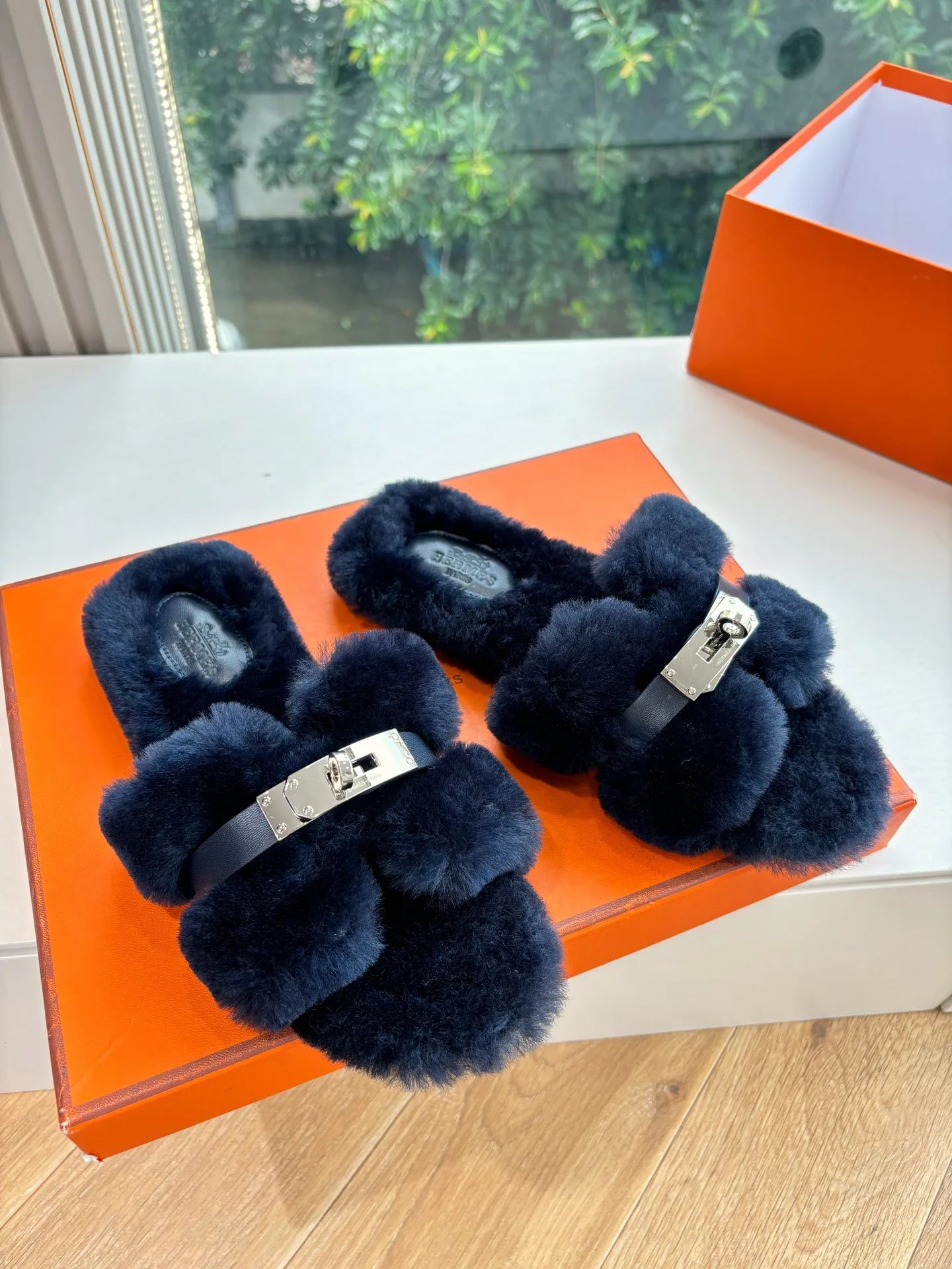 Тапочки Женские Hermes 18053269