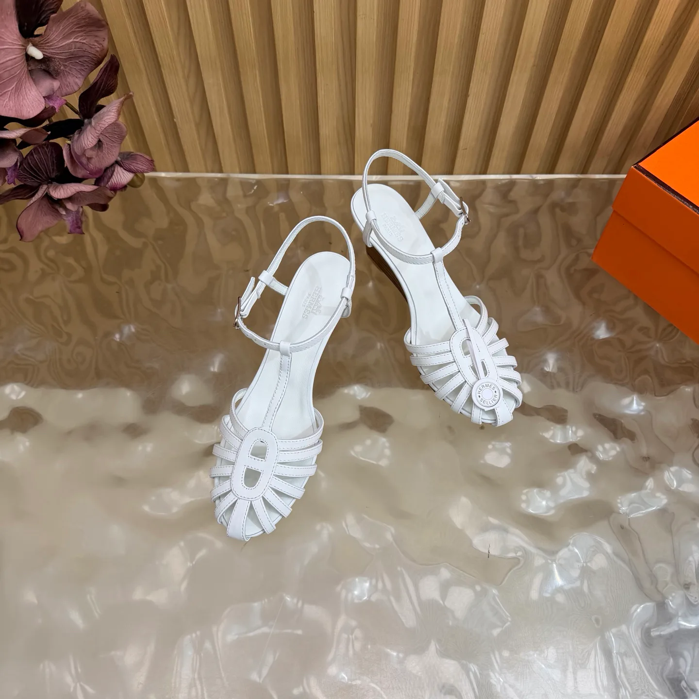 Босоножки Женские Hermes 17728256