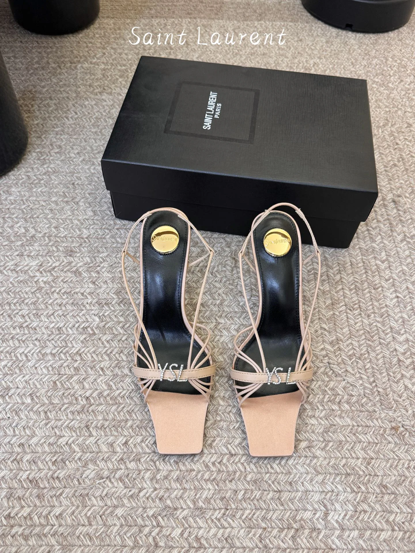 Босоножки Женские Saint Laurent 11238068