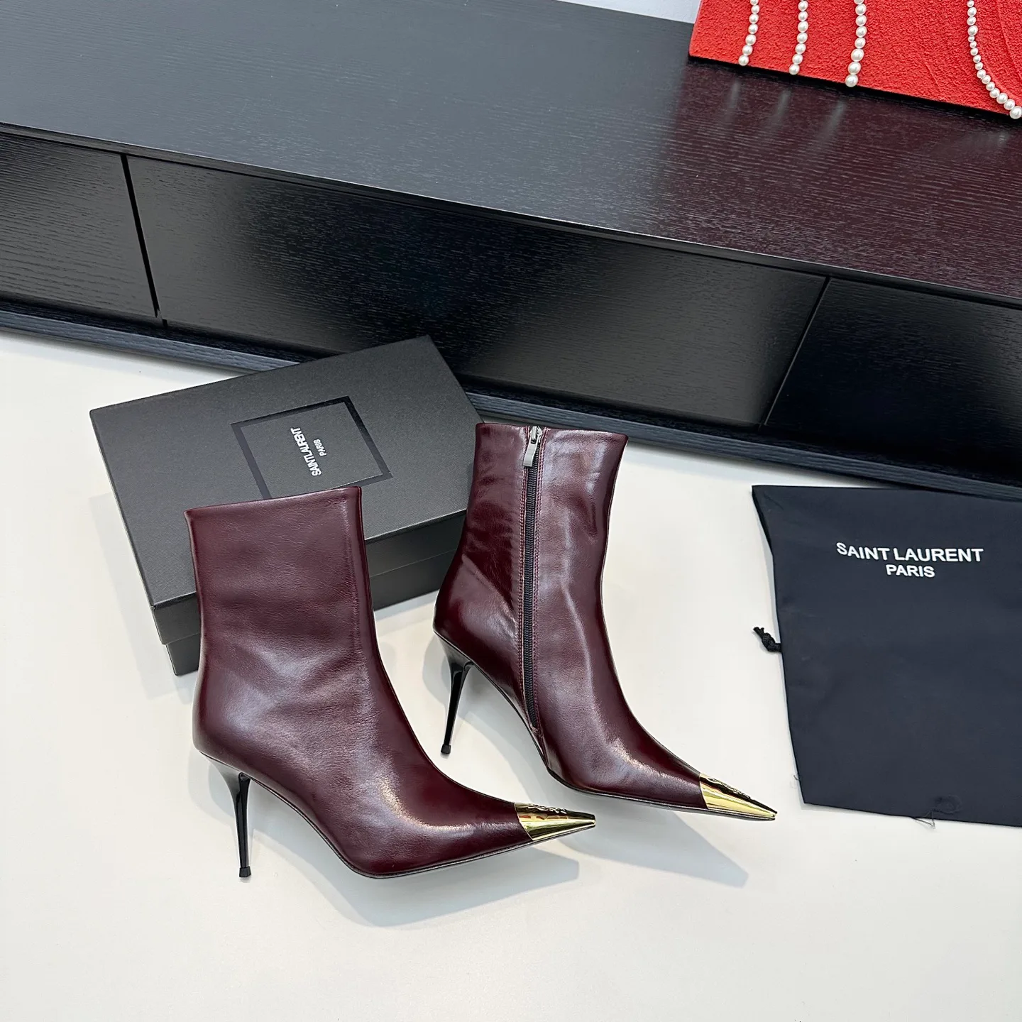 Ботильоны Женские Saint Laurent 18676606
