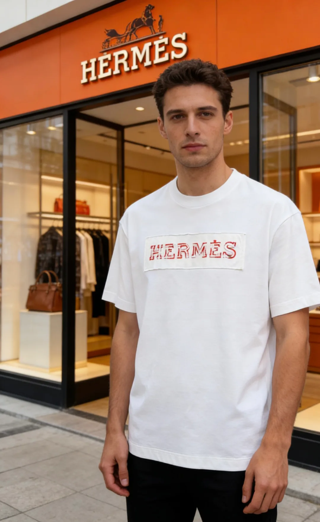 Футболки Мужские Hermes 13442019