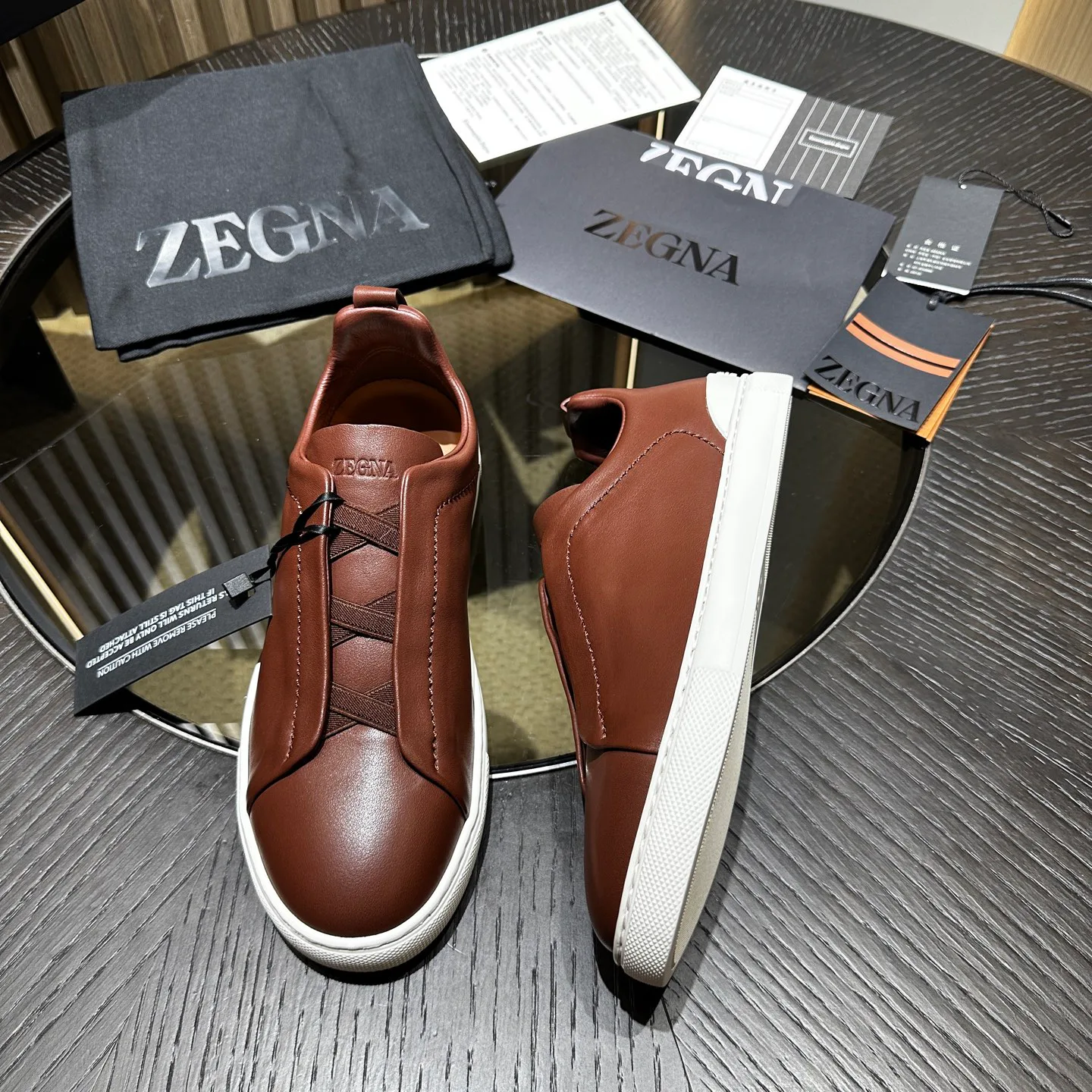 Кроссовки Мужские Zegna 10240527