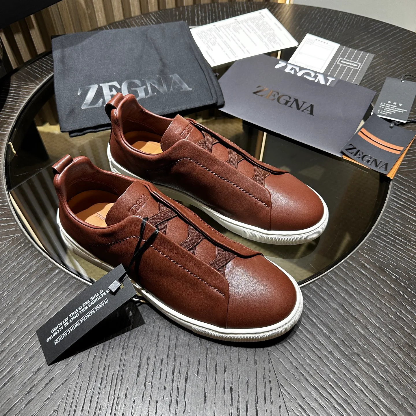 Кроссовки Мужские Zegna 10240527