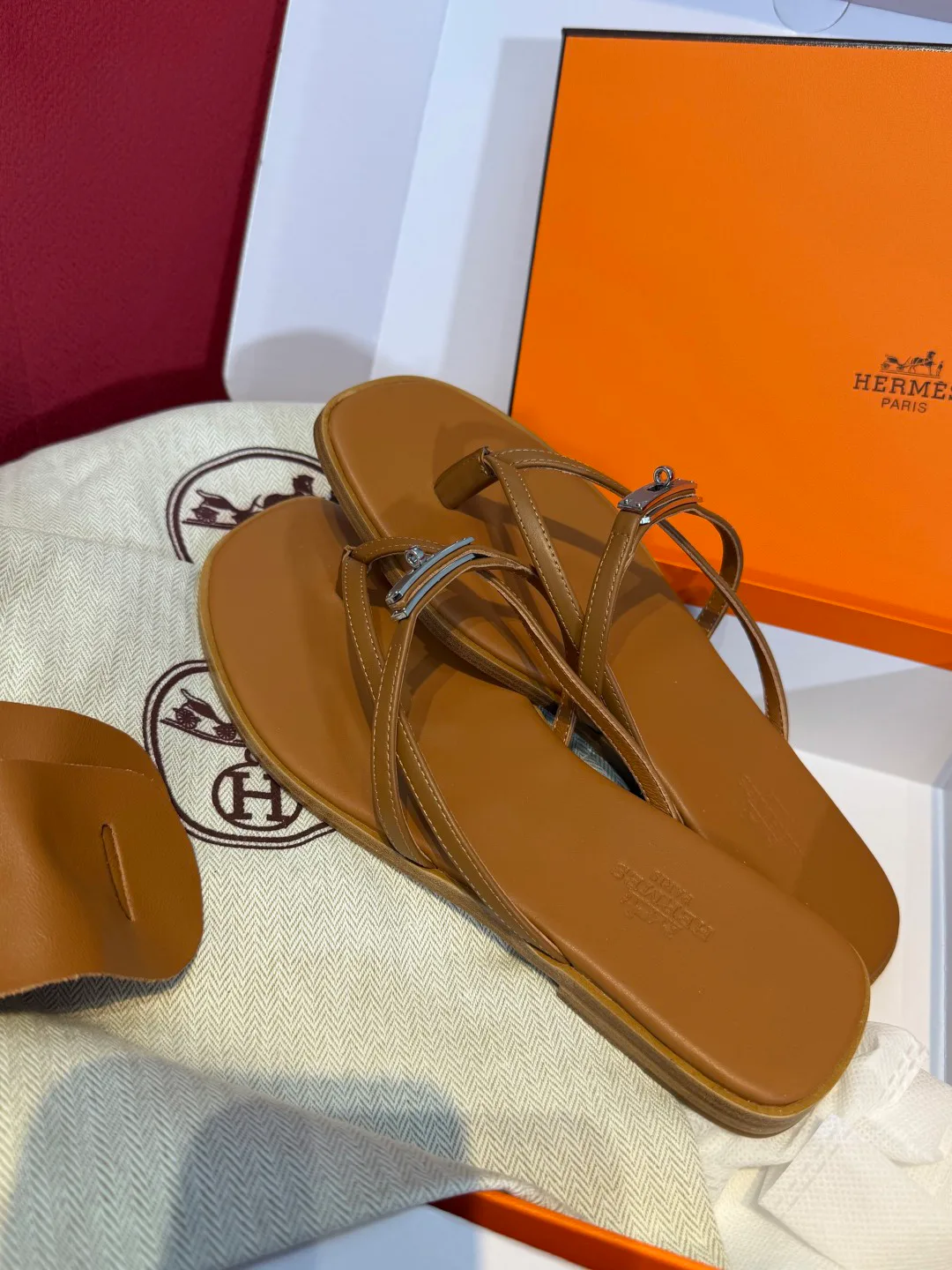 Шлепанцы Женские Hermes 11922566