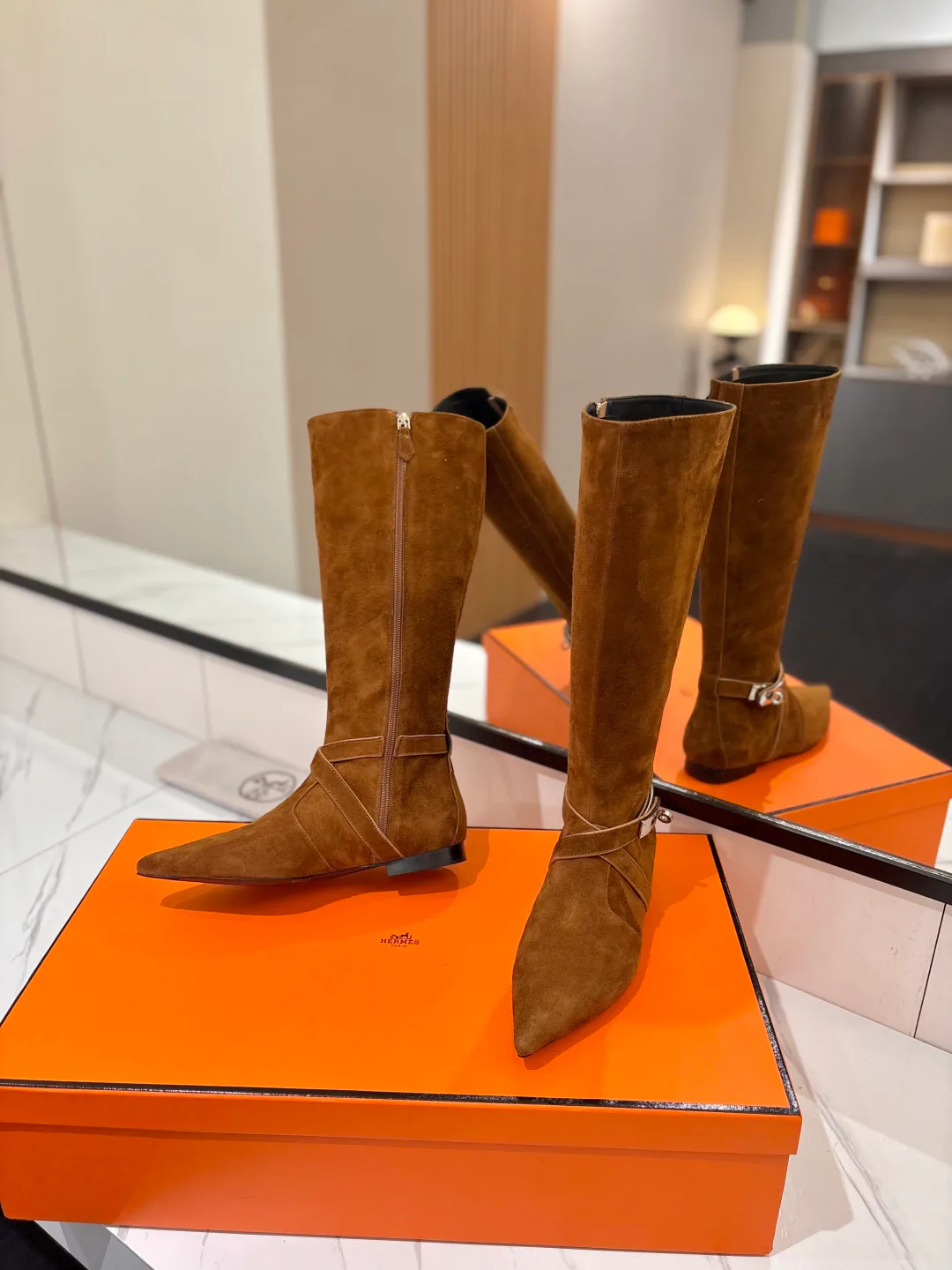 Сапоги Женские Hermes 17900411