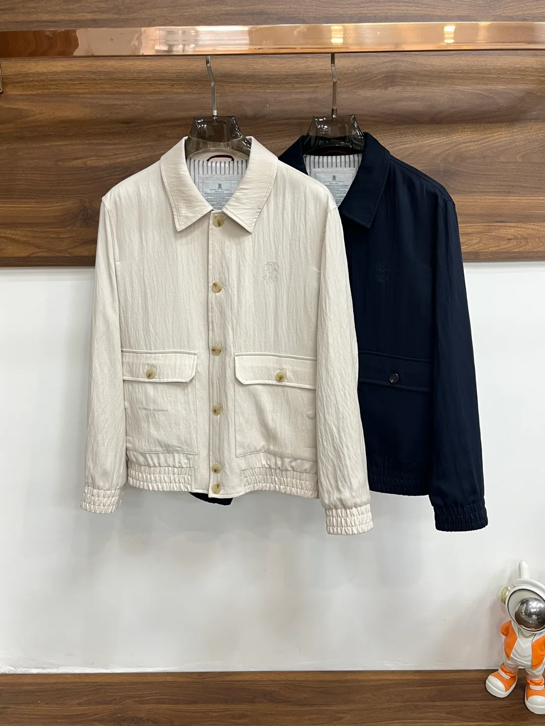 Куртки И Пуховики Мужские Brunello Cucinelli 5923594