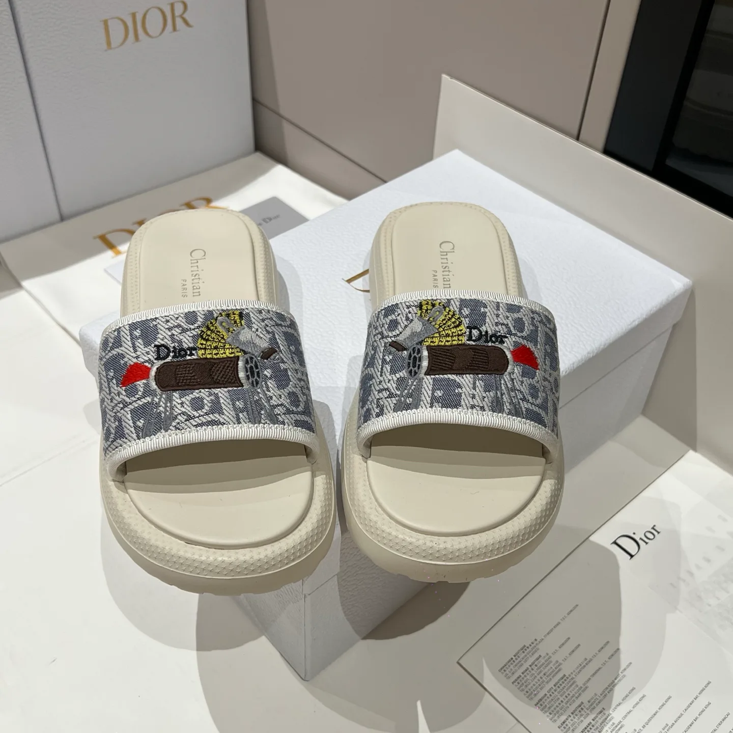 Шлепанцы Женские Christian Dior 12948703
