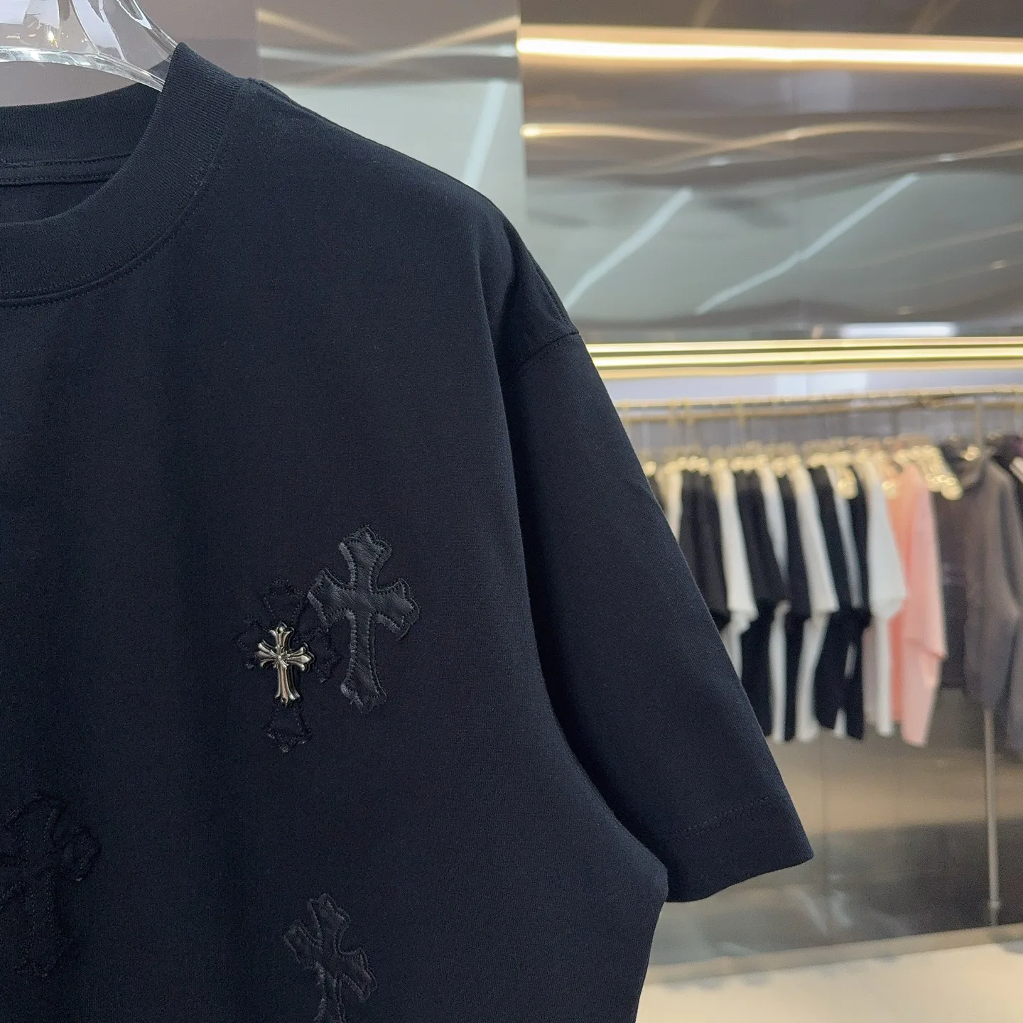 Футболки Мужские Chrome Hearts 492379