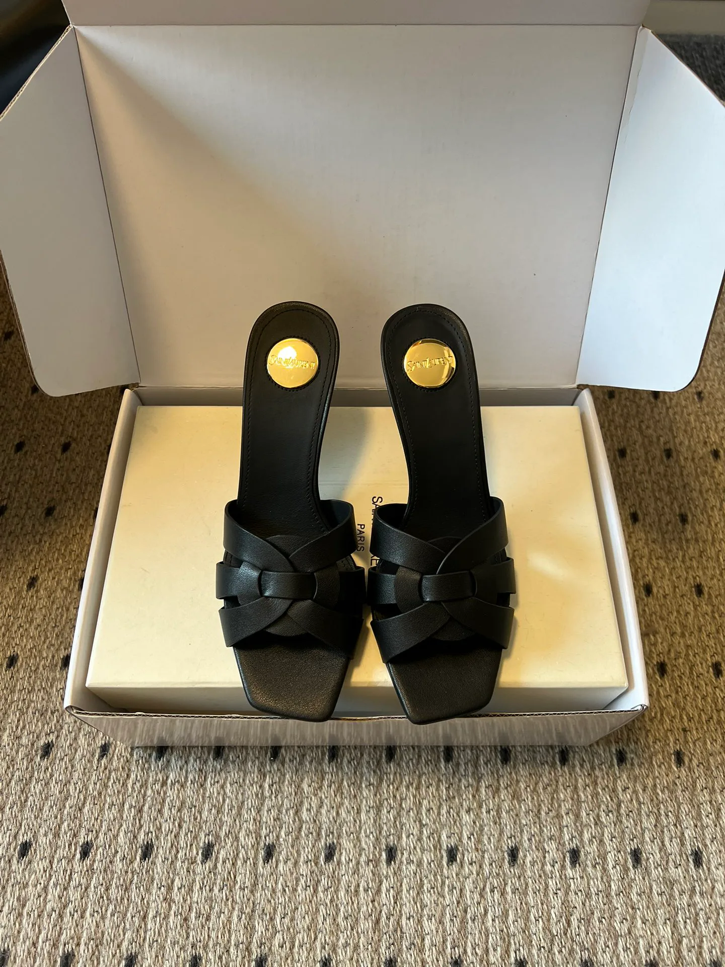 Босоножки Женские Saint Laurent 11239423