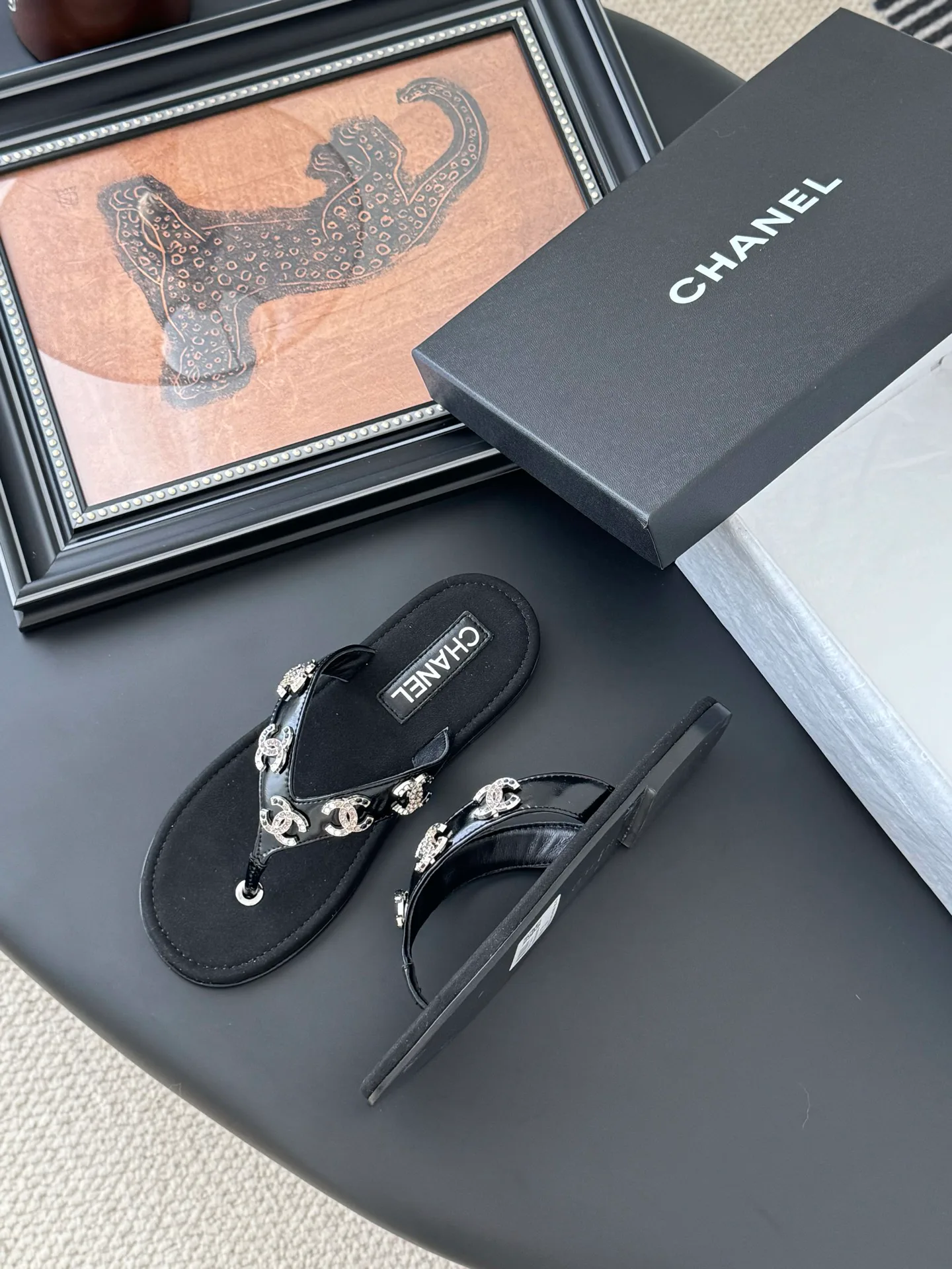 Шлепанцы Женские Chanel 1818718