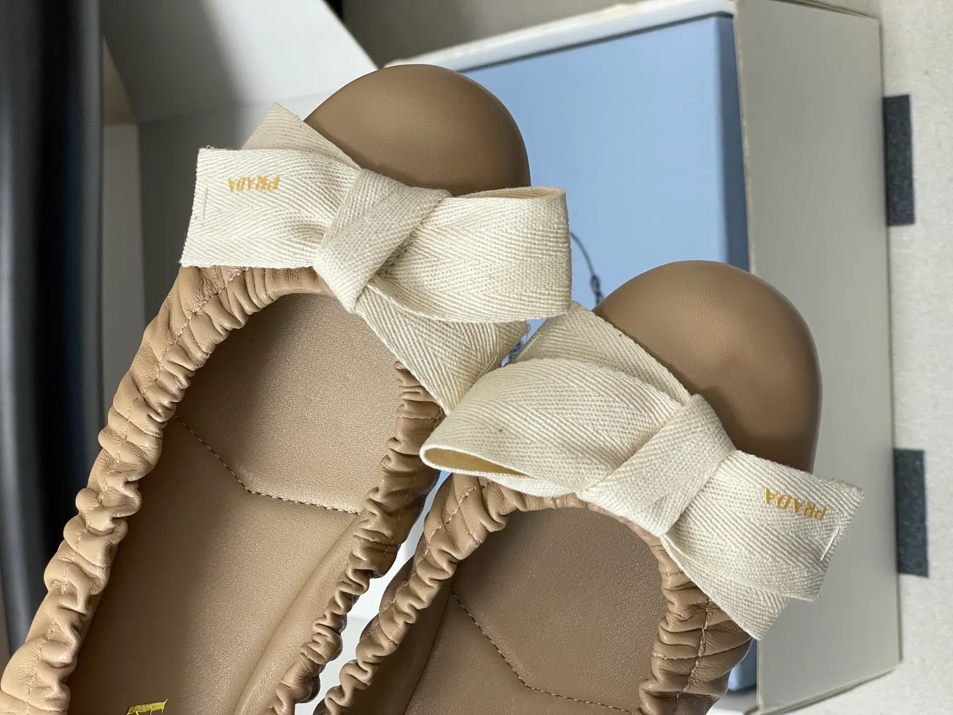 Балетки Женские Prada 4309215